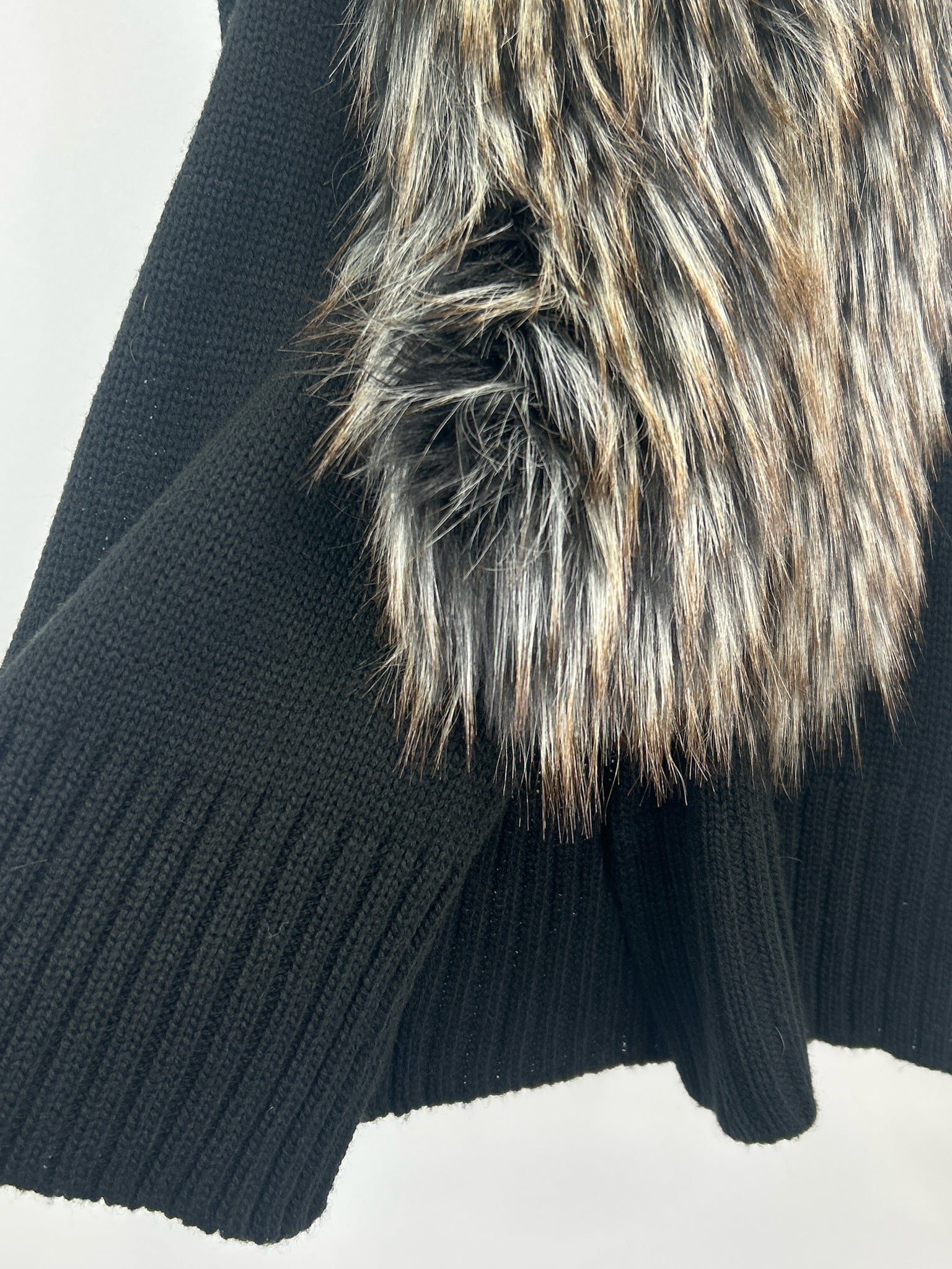 LA SEINE Size S Black Women Vest