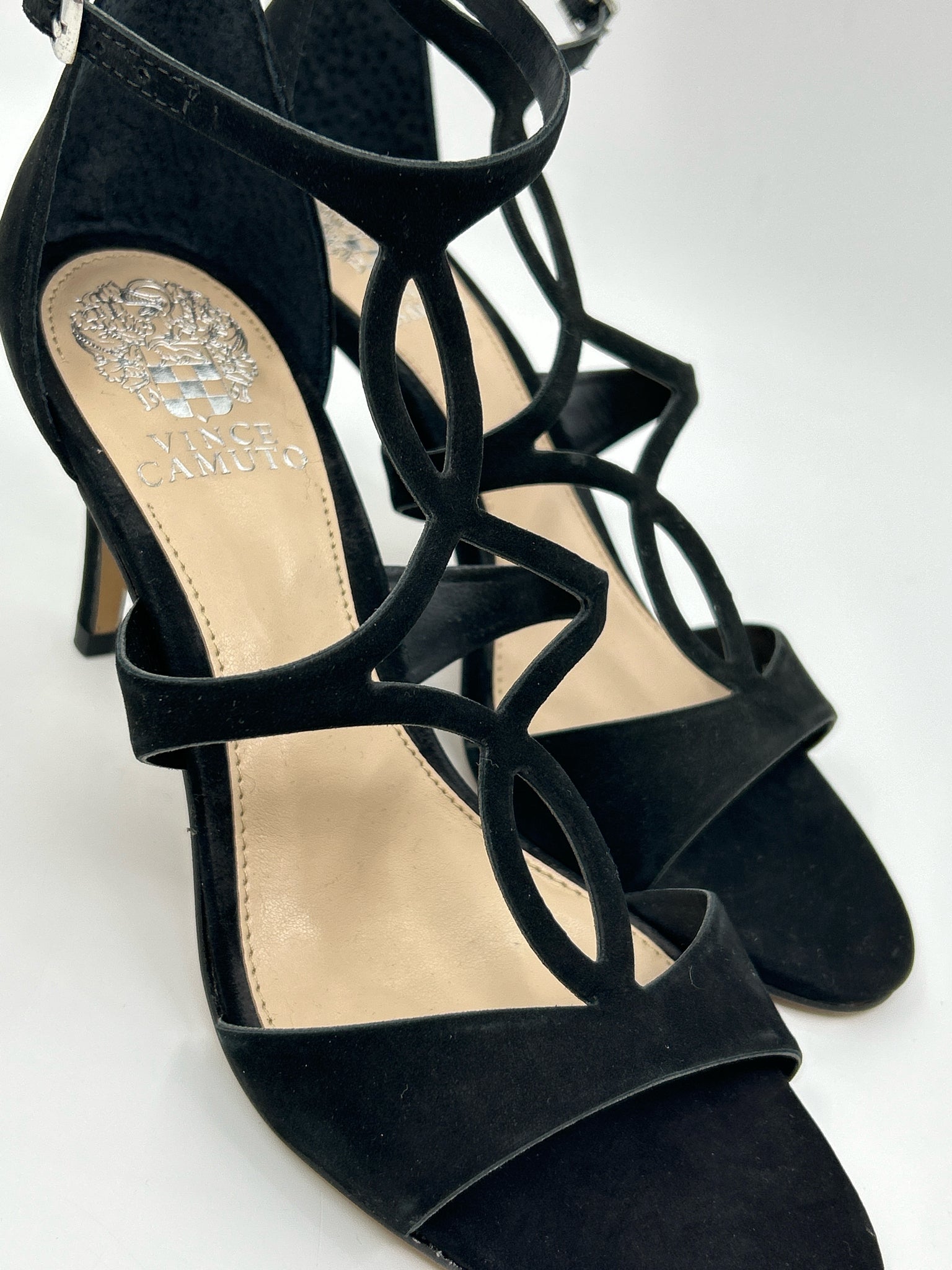 VINCE CAMUTO Size 7M Black Women Sandal
