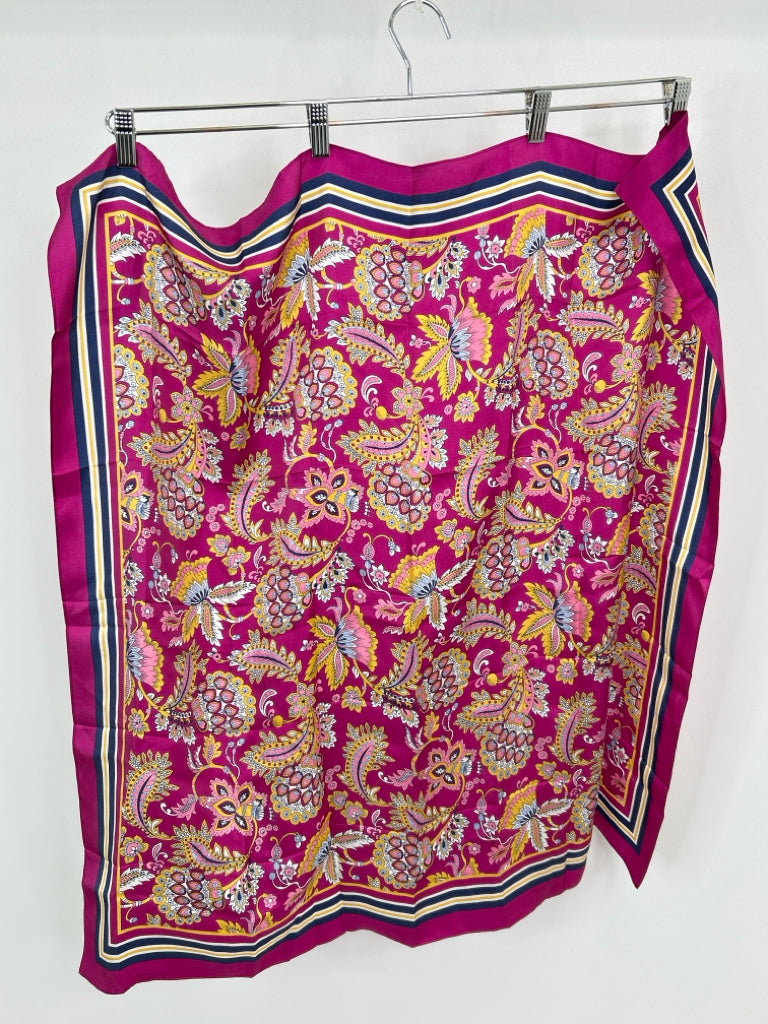 TALBOTS Women Size One Size Fuchsia Scarf NWT