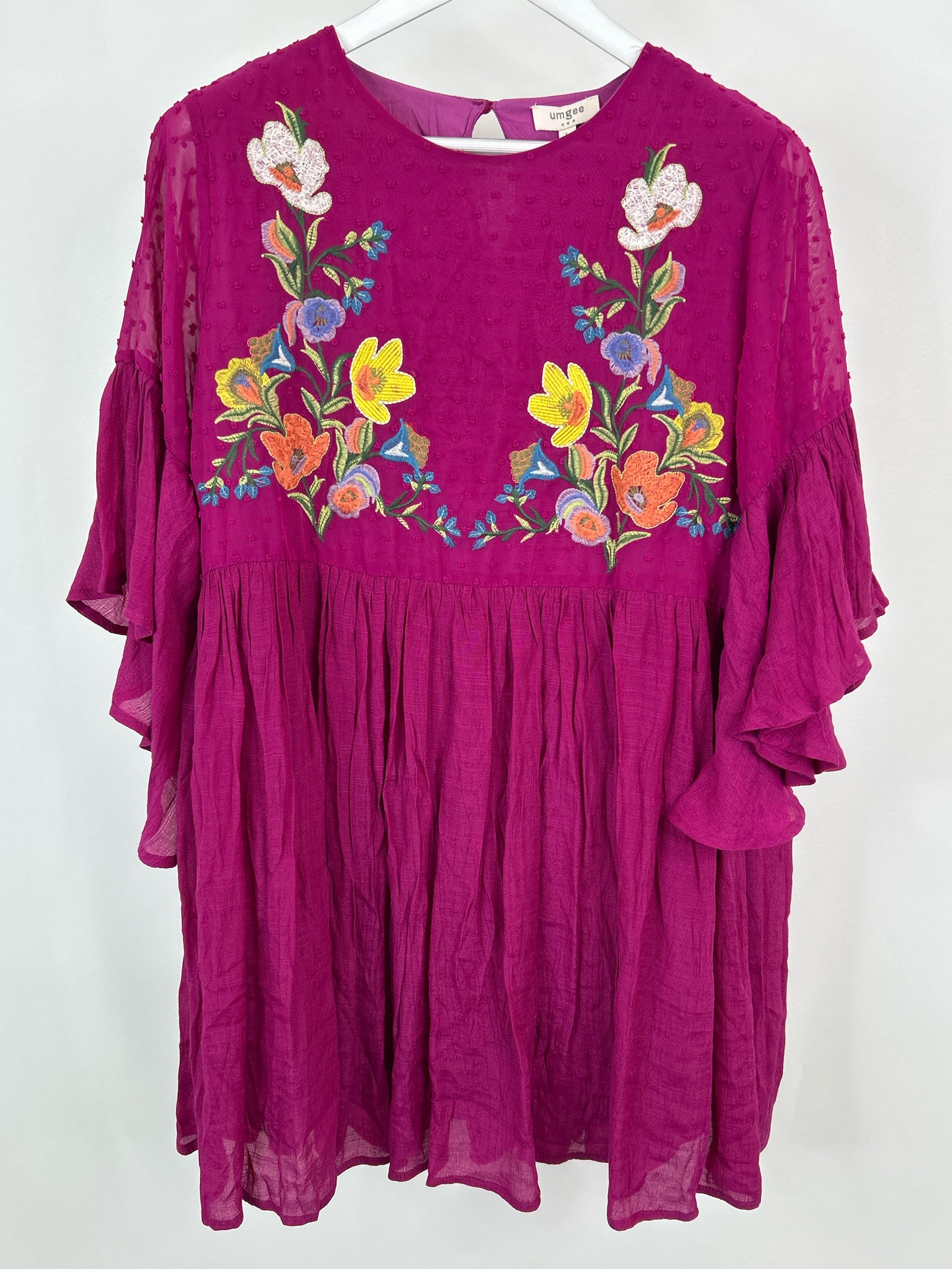 UMGEE NWT Size L Fuchsia Women Dress