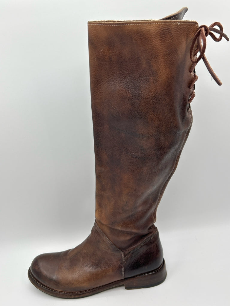 BED STU Women Size 8 RUST Boots