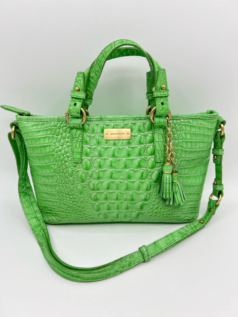 BRAHMIN Lime Green Women's Purse