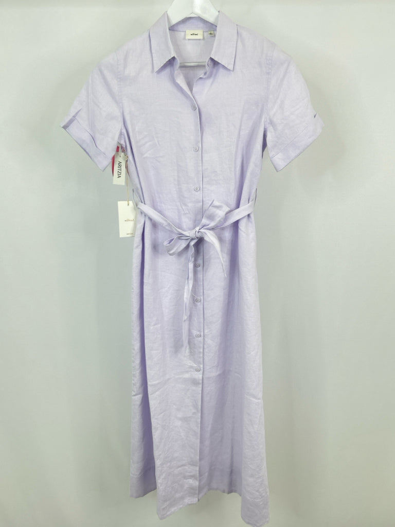 WILFRED Size S Lavender Women's Dress NWT