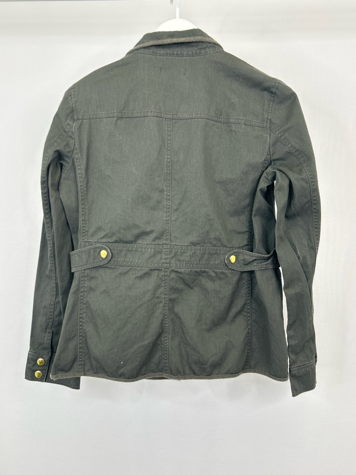 J CREW MERCANTILE Size M ARMY GREEN Women Jacket