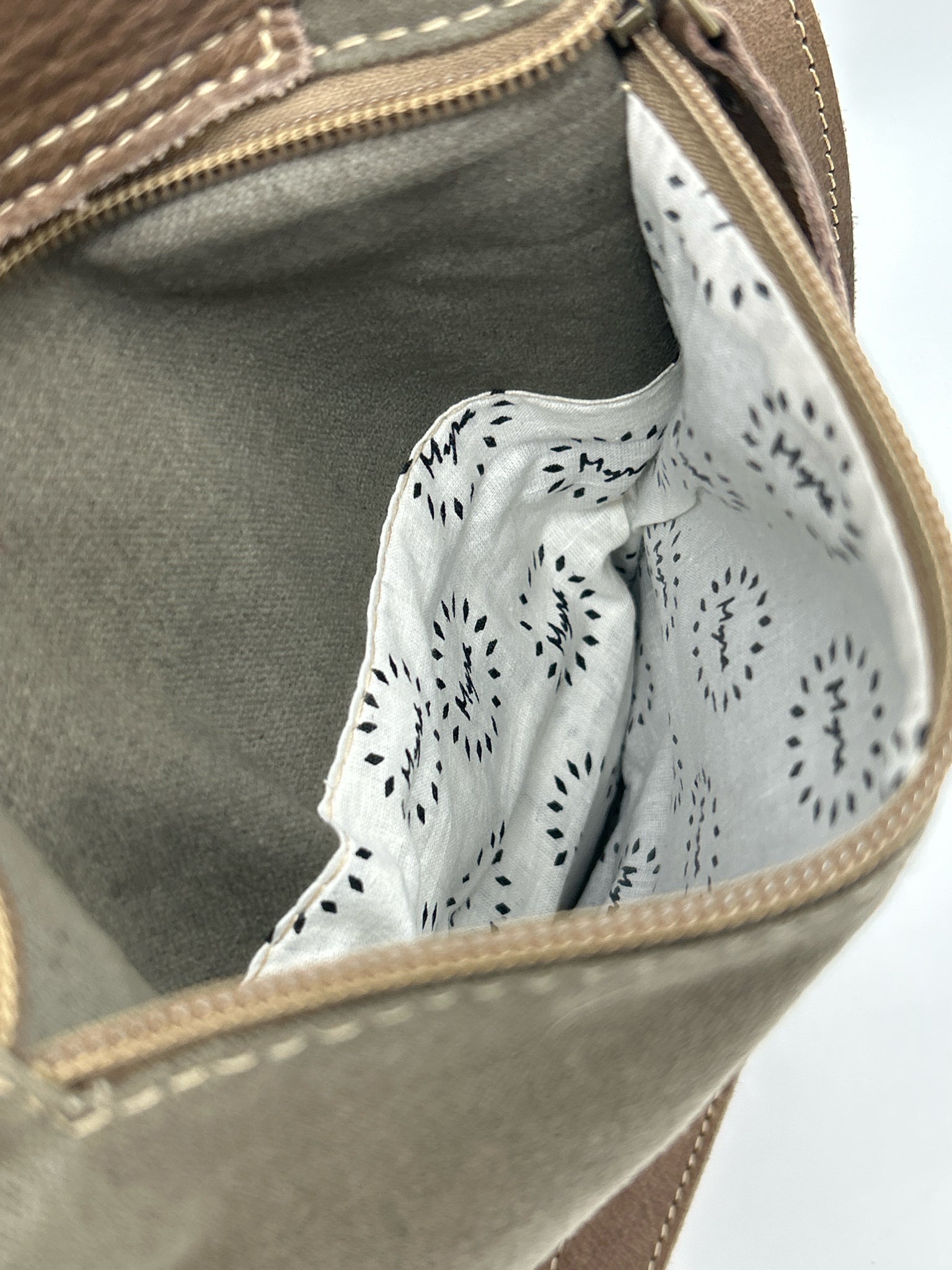 MYRA BAG Brown Print Women Purse