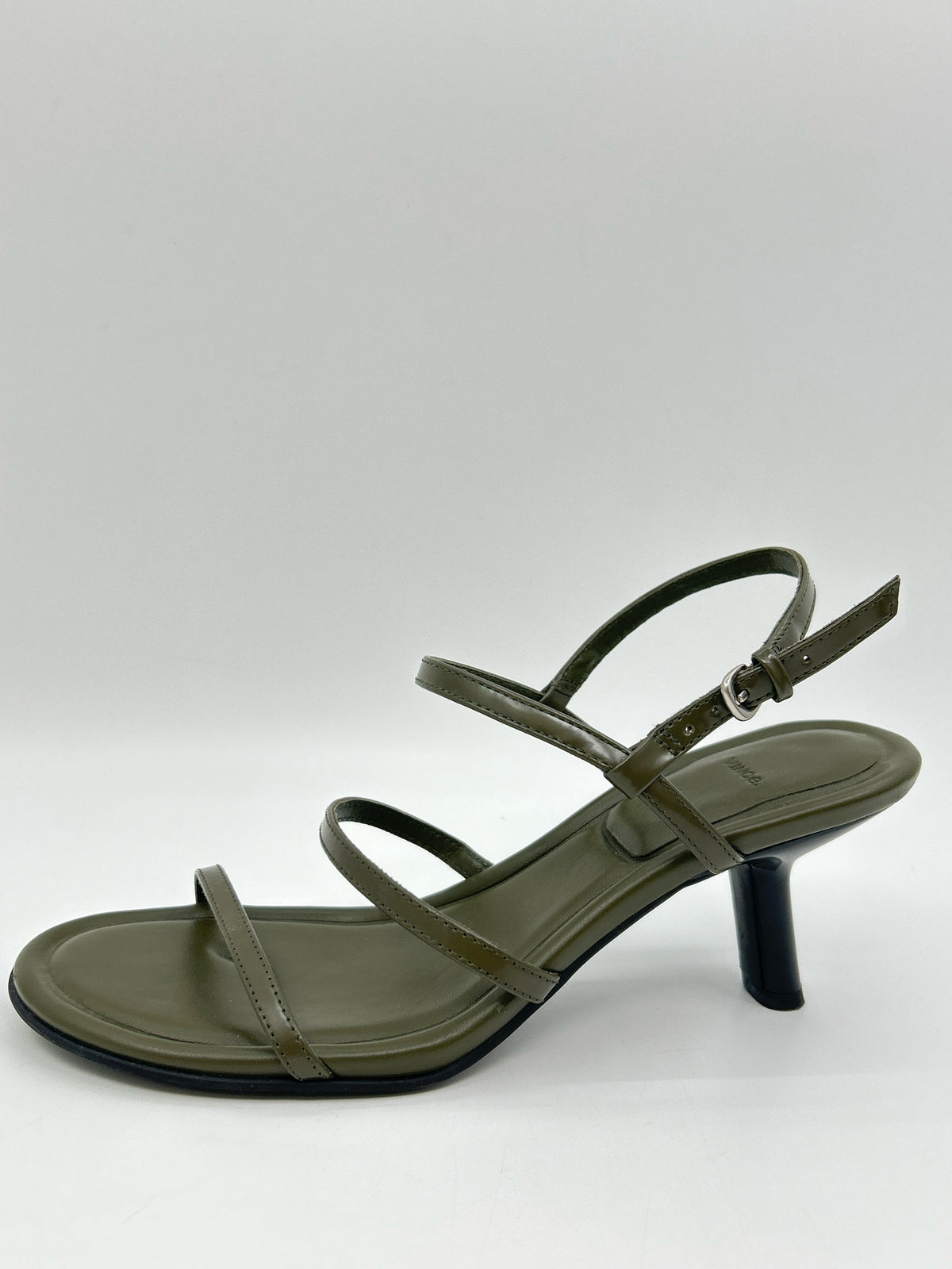 VINCE Size 6.5 OLIVE Women Sandal