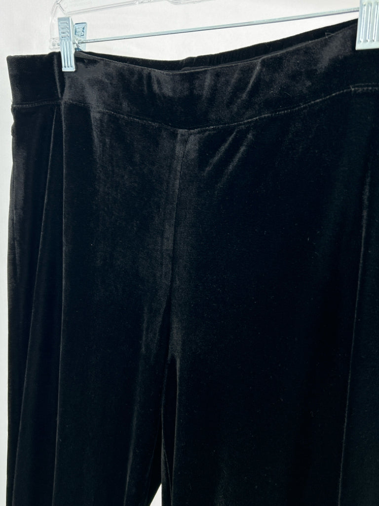 NANETTE LEPORE Women Size L Black Velvet Pants