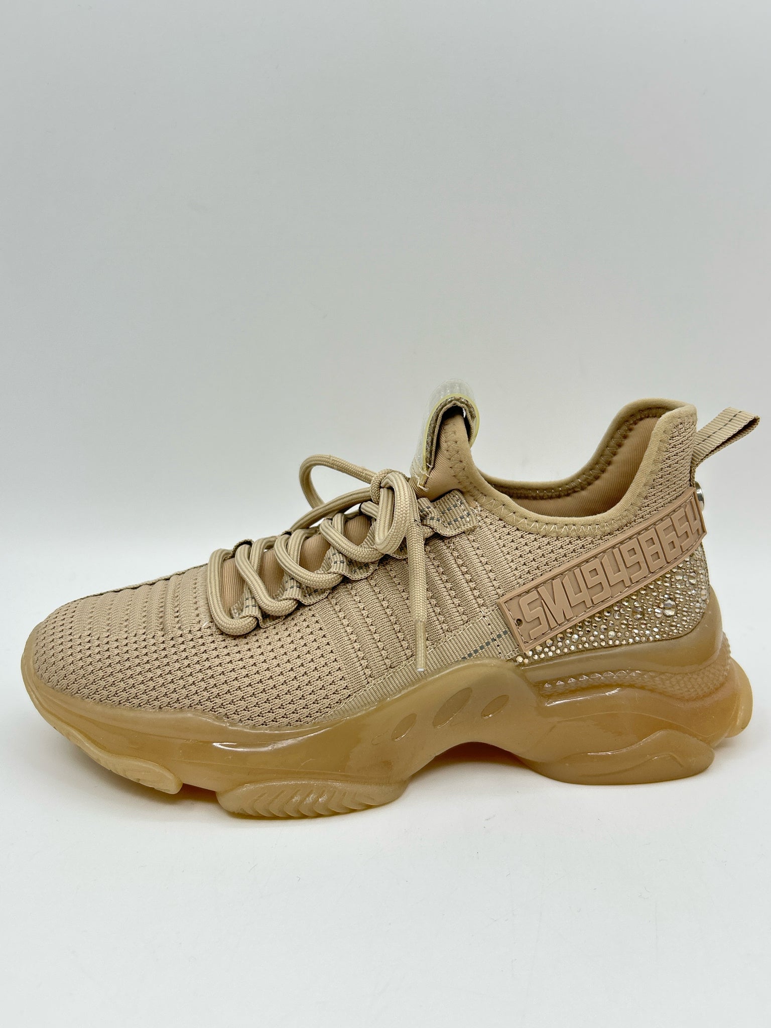 STEVE MADDEN Size 7M Beige Women Sneakers