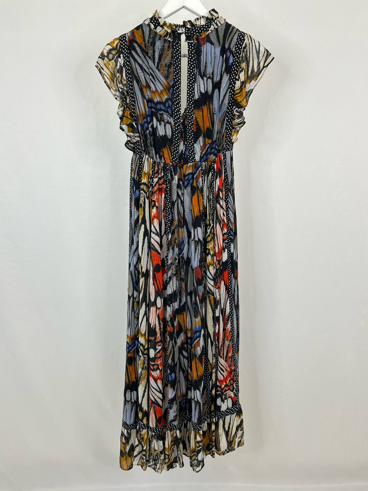 MAEVE Size S Black Print Women Dress