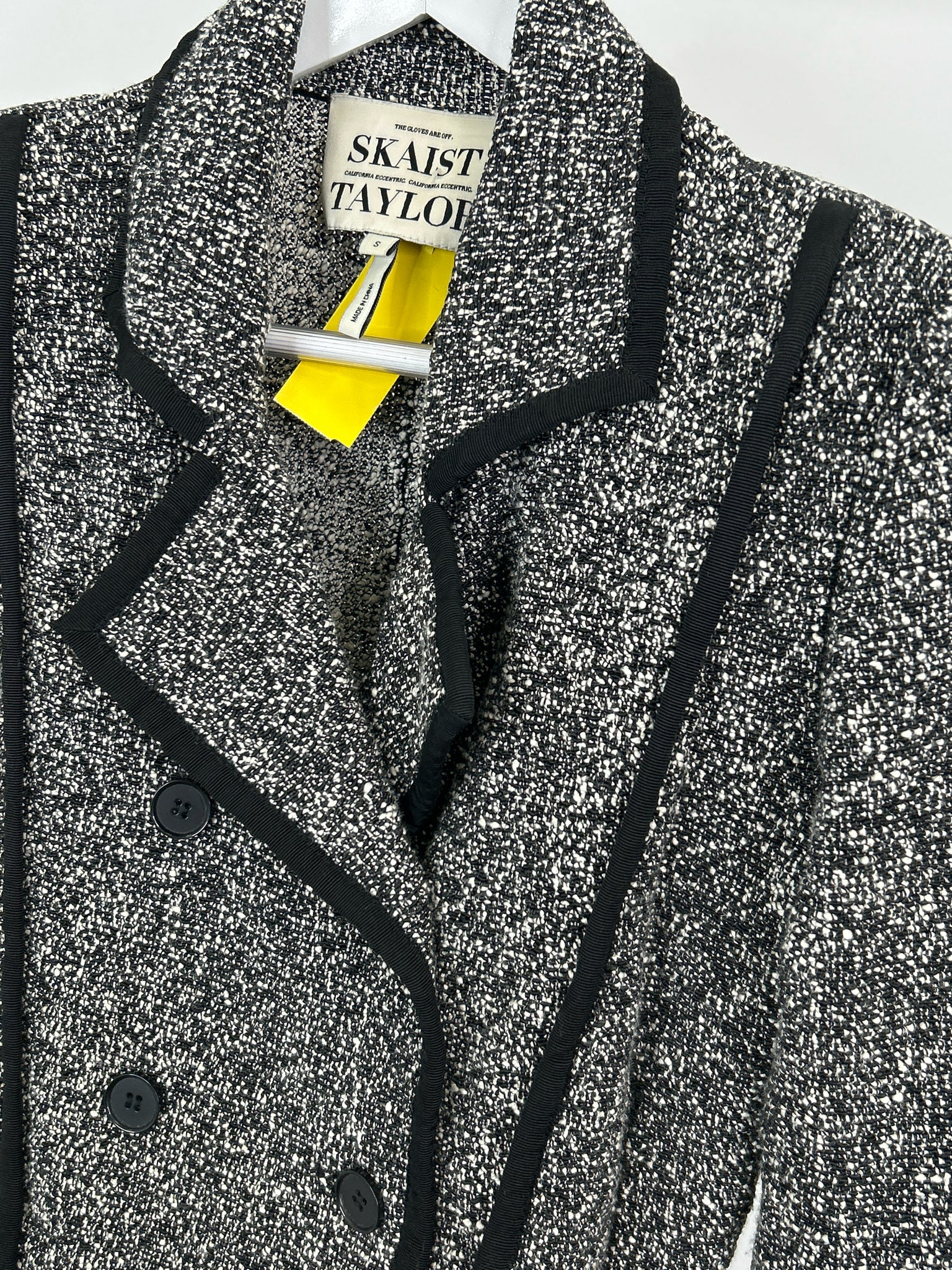 Skaist Taylor Size S Black and White Women Jacket