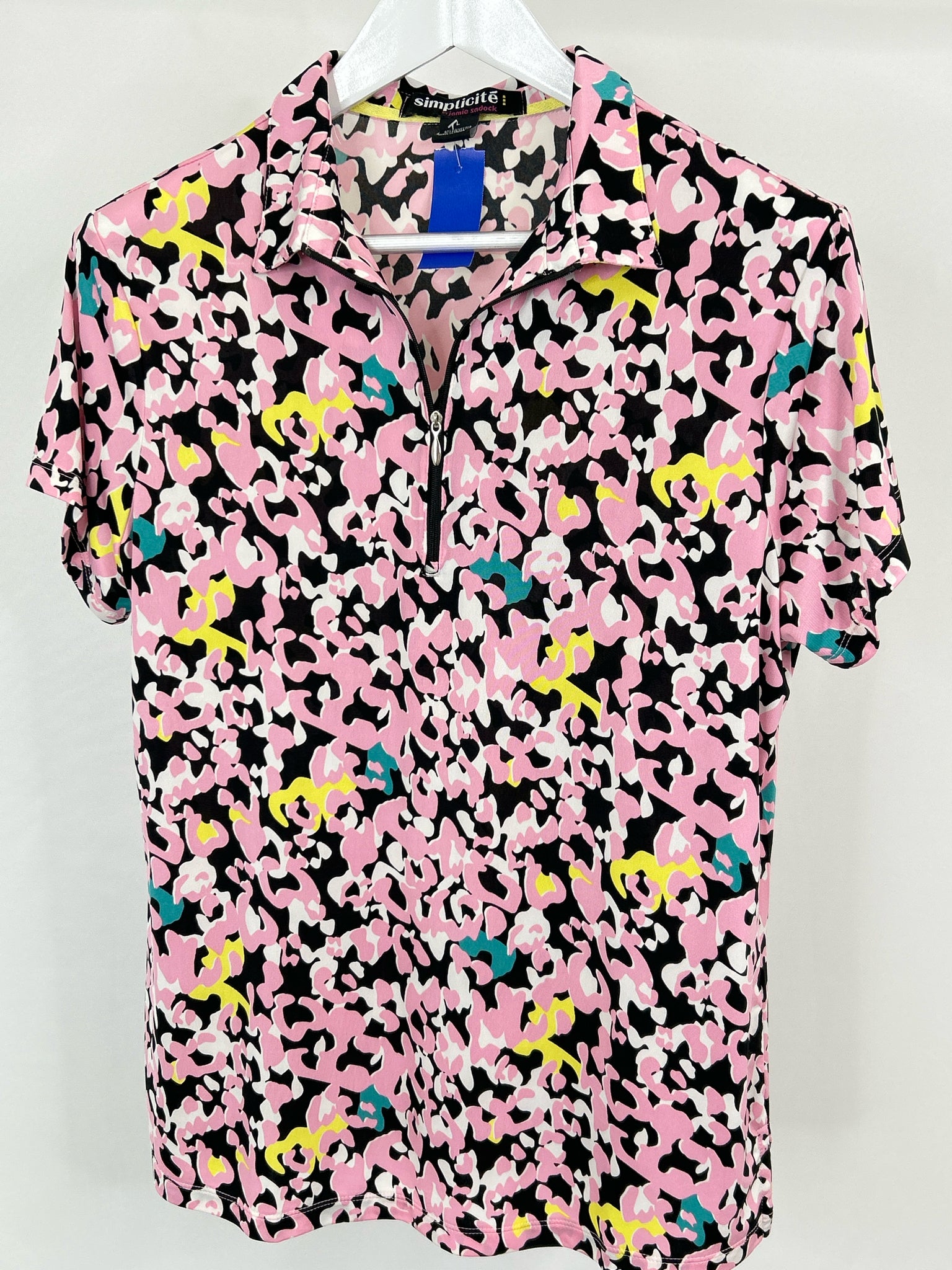 JAMIE SADOCK Size L Pink Print Women's Shirt
