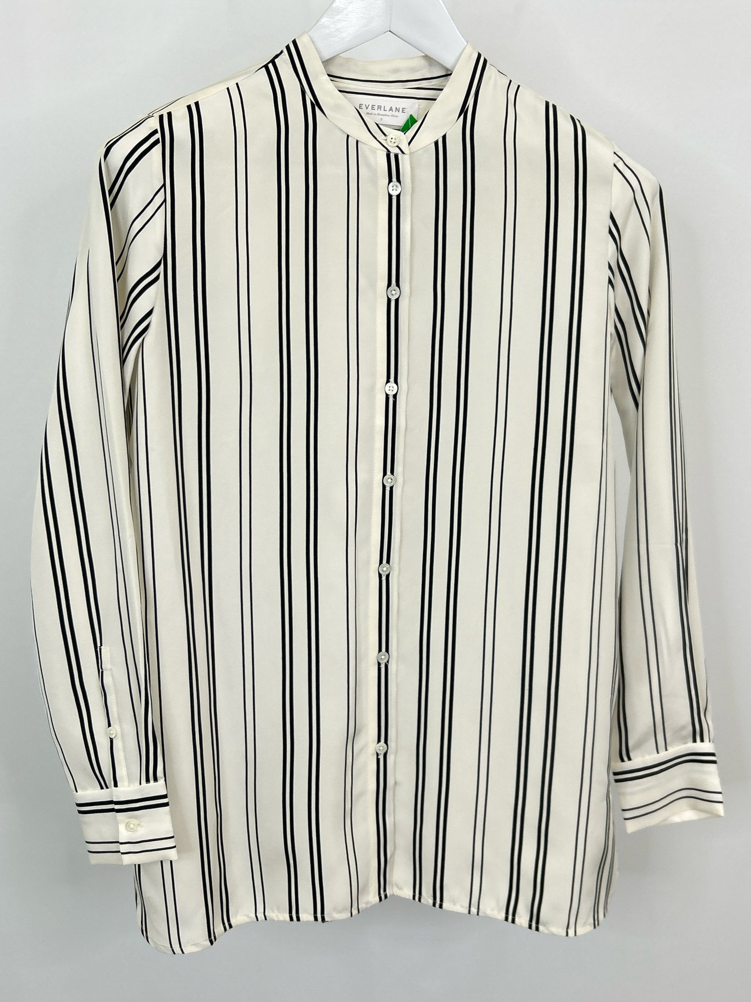 EVERLANE Size 2 Cream Women Shirt