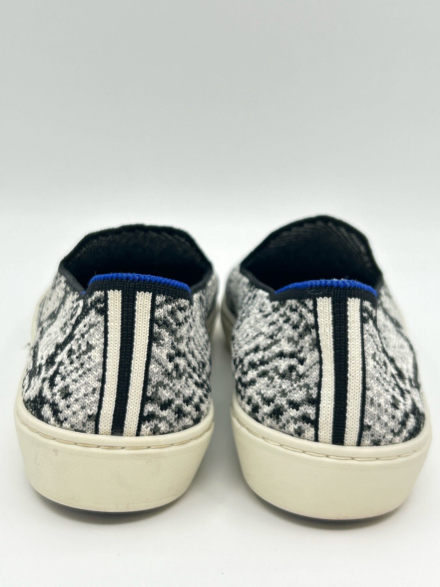 ROTHY'S Size 6.5W Black and White Women Sneakers