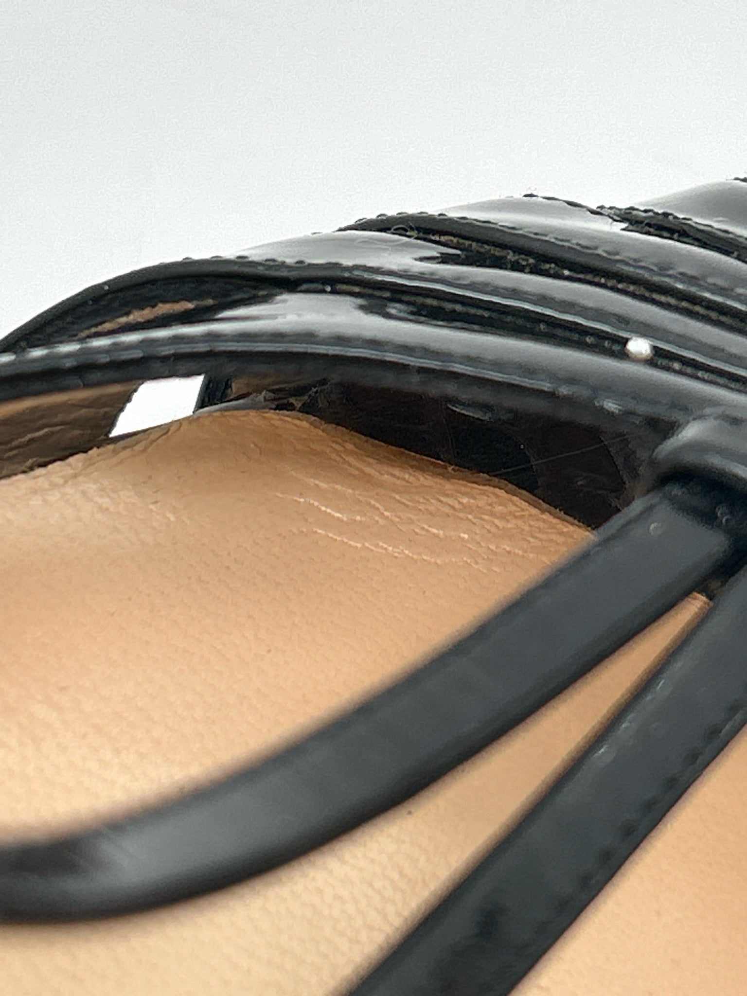 CHRISTIAN LOUBOUTIN Size 38.5 Black Women Sandal