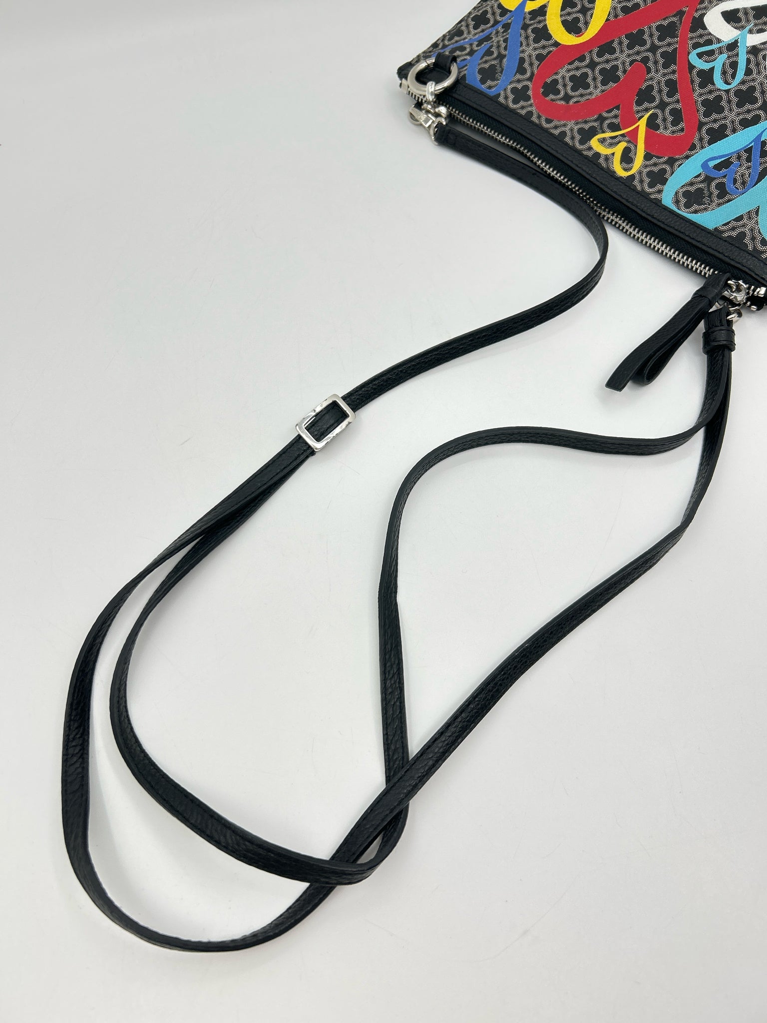 BRIGHTON Black Print Women Purse