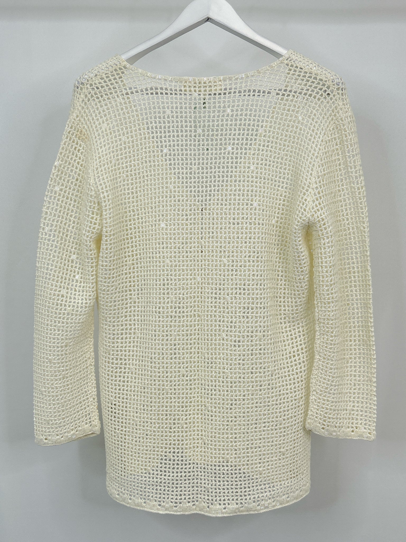 ESCADA Size 42 White Women Cardigan