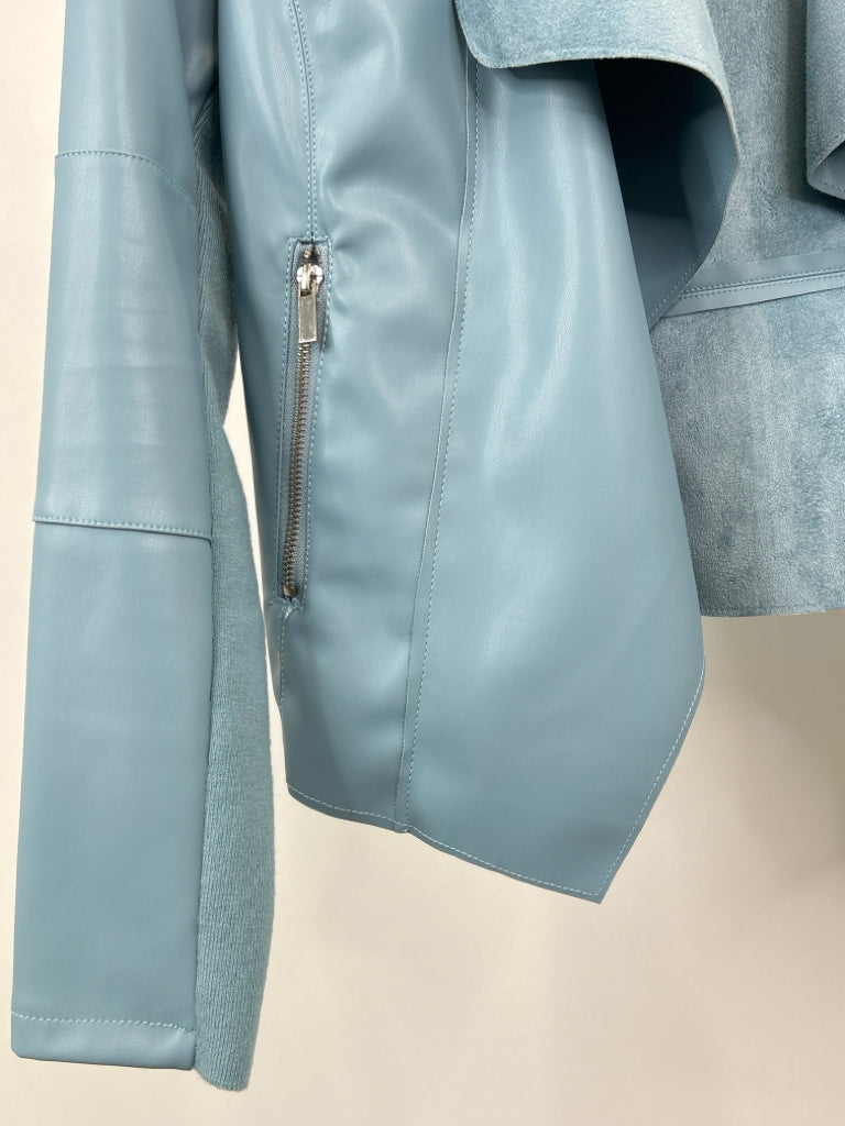 BAGATELLE Women Size L light blue Jacket