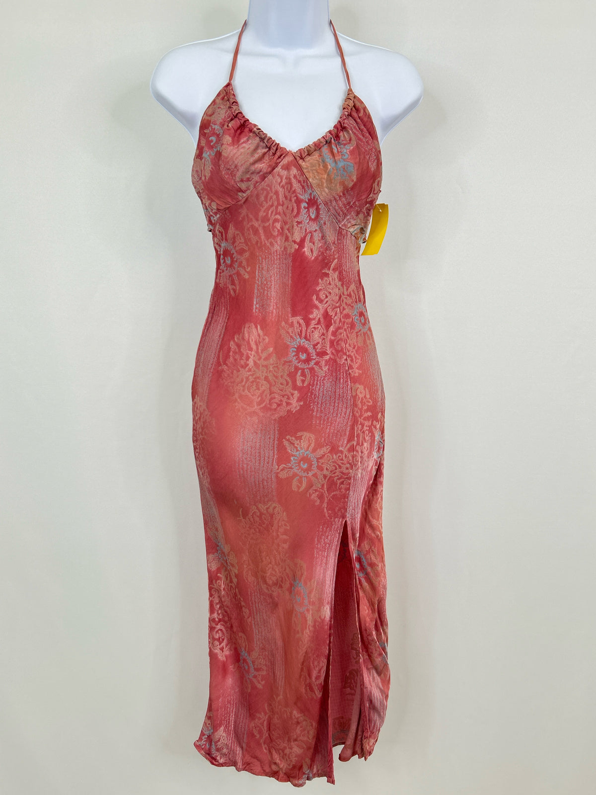 Rays for Days Size S Pink Print Women Dress