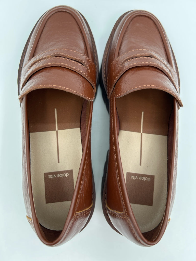 DOLCE VITA Size 7.5 Brown Women's Loafer