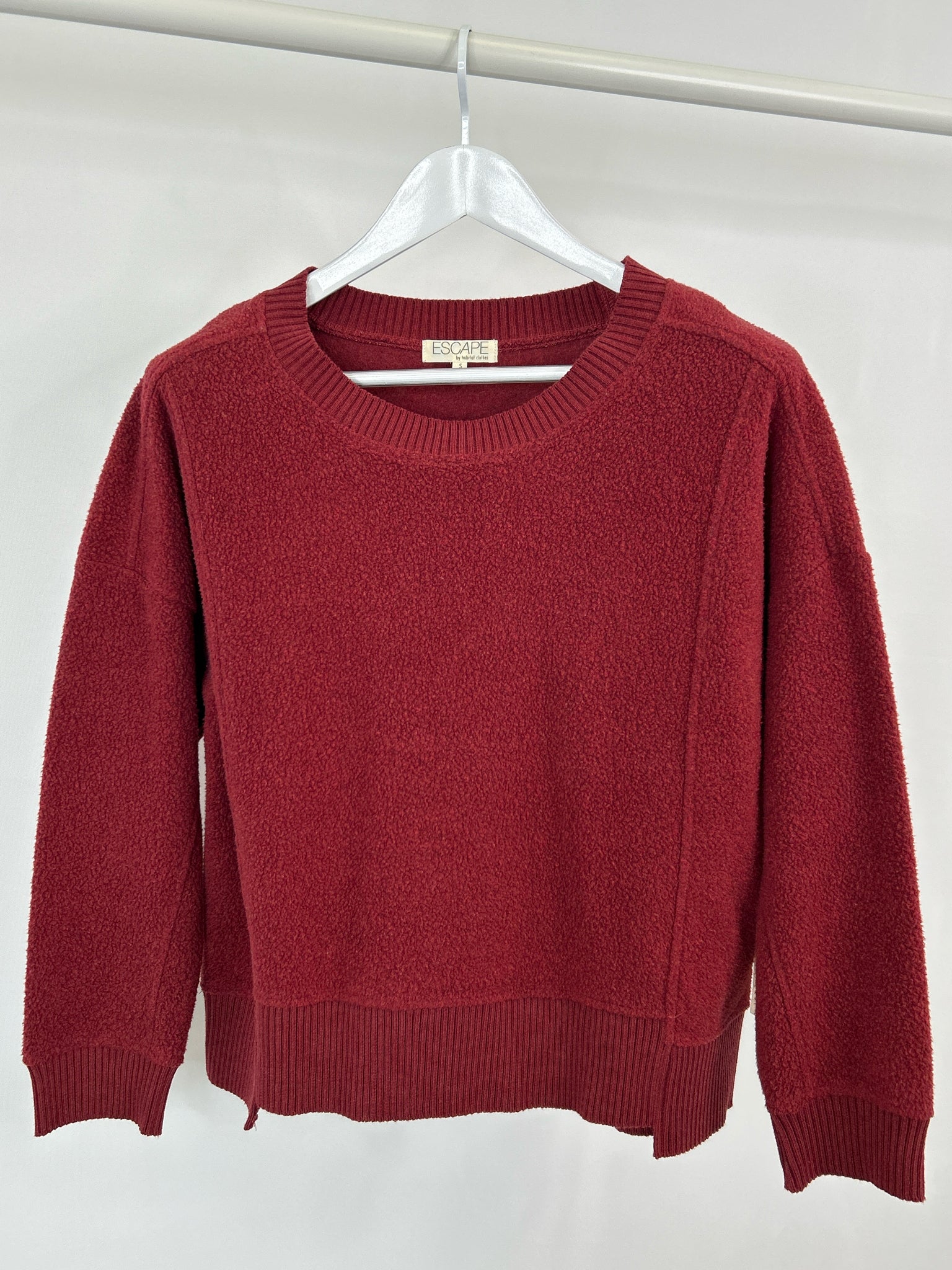 Escape by Habitat Clothes Size S Garnet Women Pullover