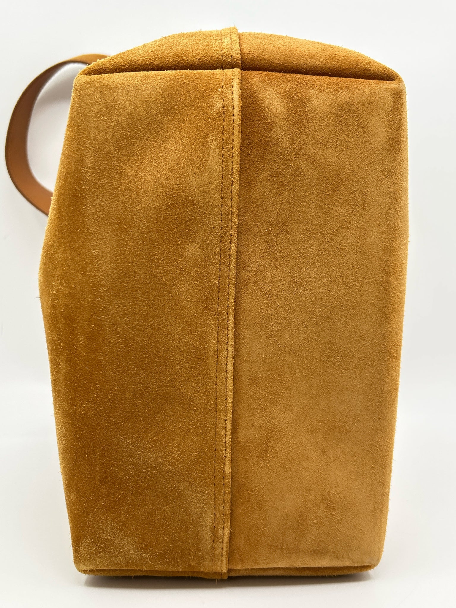 MADEWELL Orange Brown Women Purse