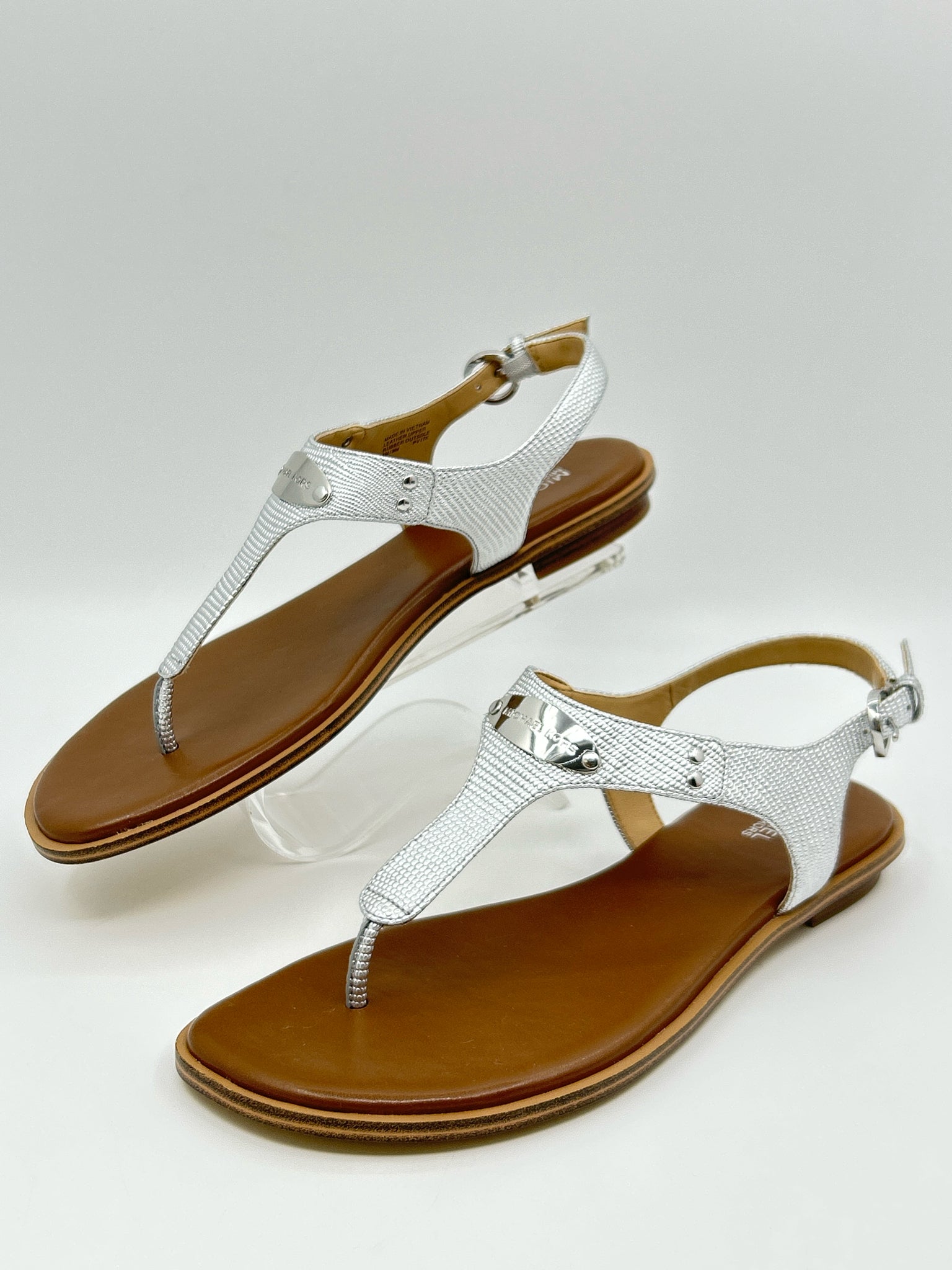 MICHAEL MICHAEL KORS Size 8M Silver Women Sandal