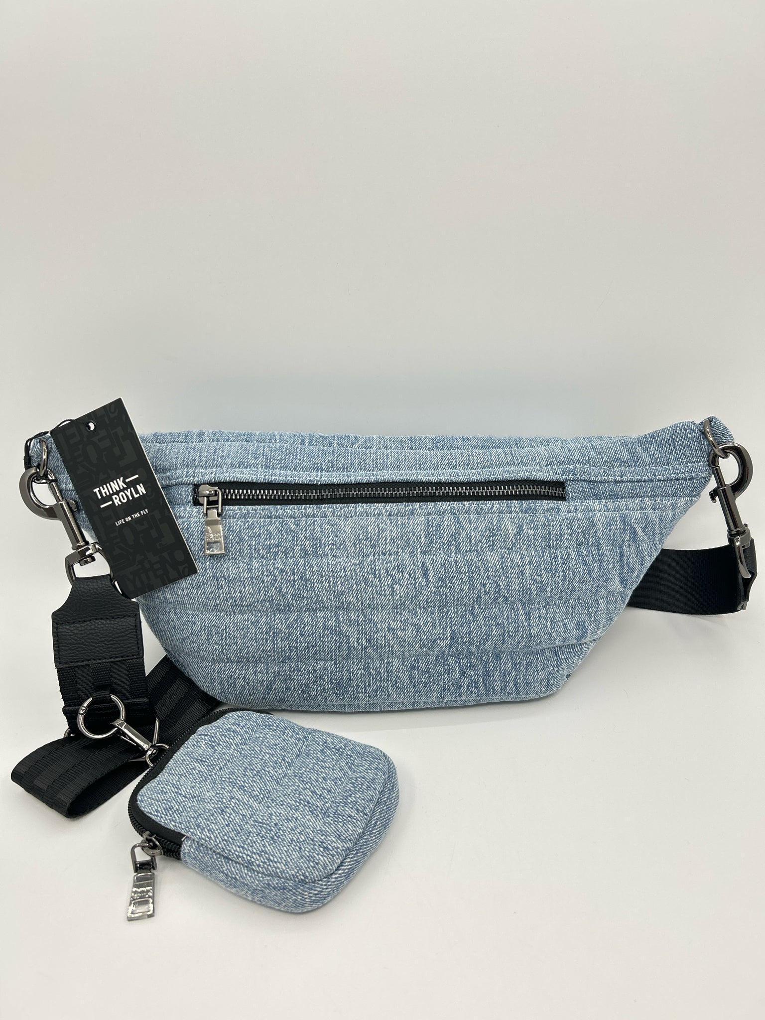 THINK ROYLN Light Denim Women Purse