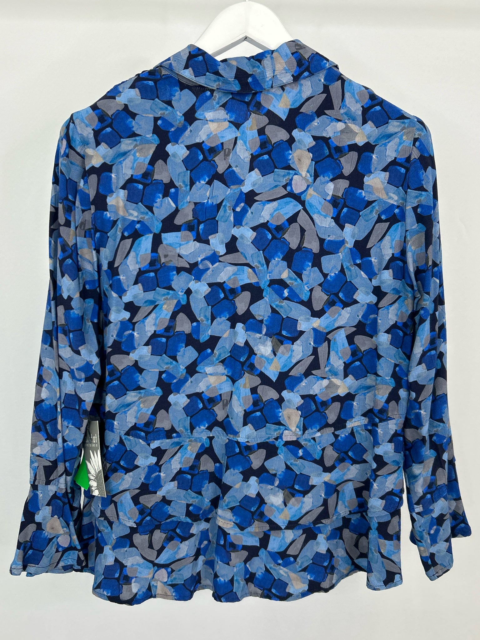 HABITAT Size S Blue Print Women Shirt