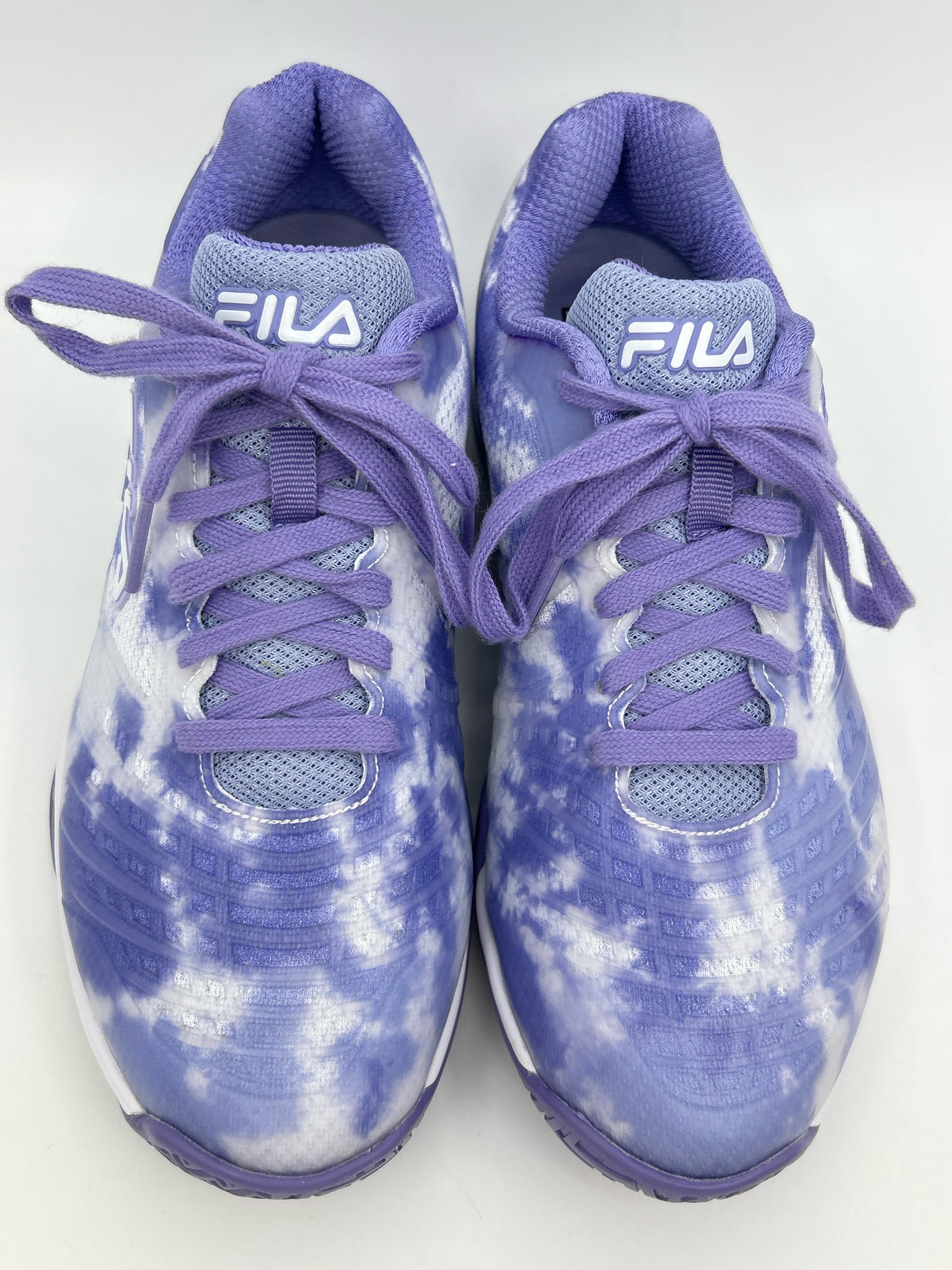 FILA Size 9 Purple Print Women Sneakers