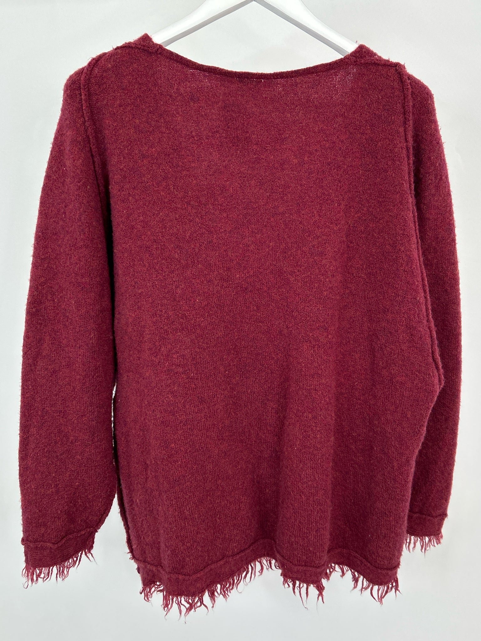 FREE PEOPLE Size M WINE Women Sweater