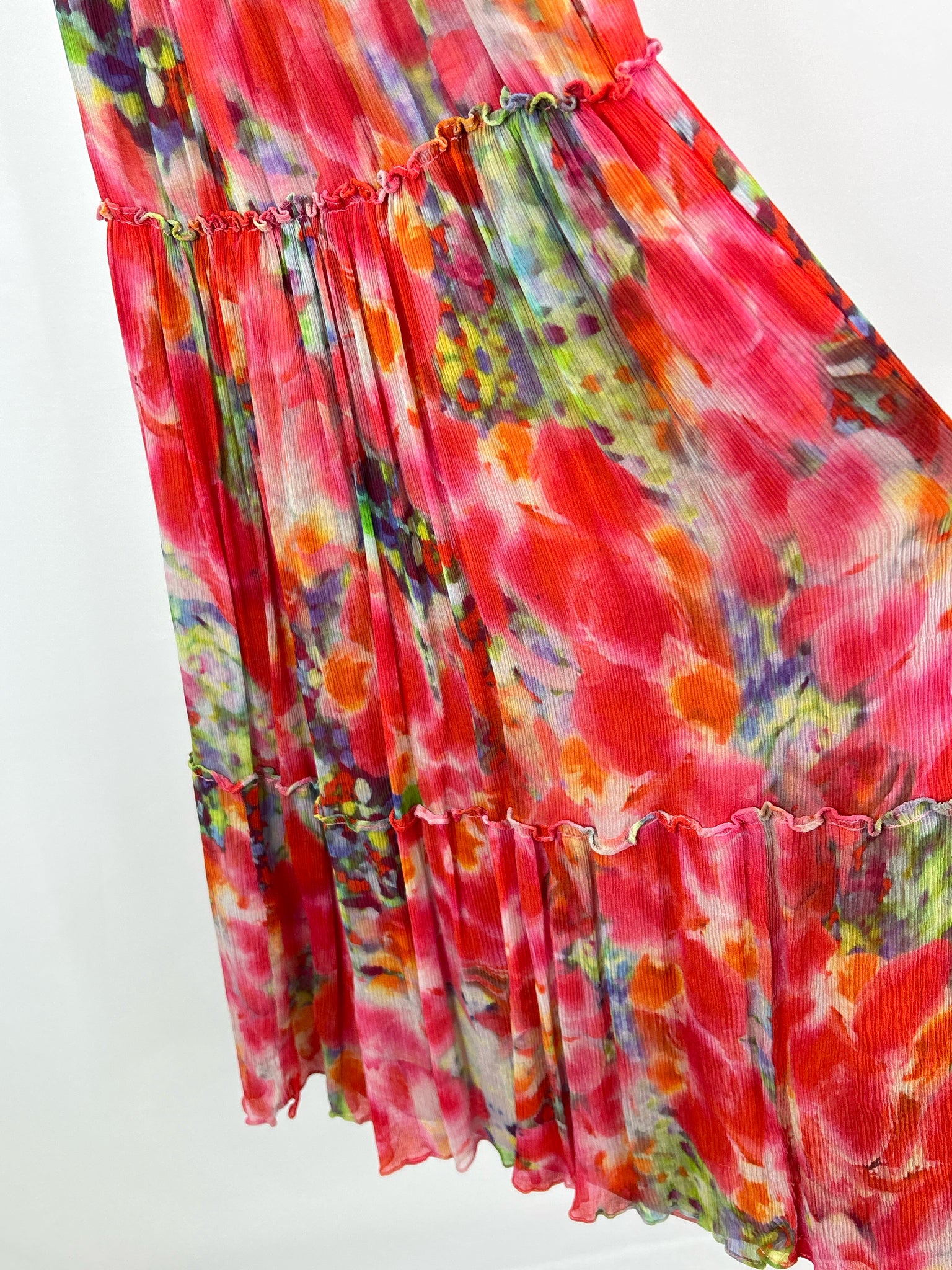SOFT SURROUNDINGS Size M Red Print Women Dress