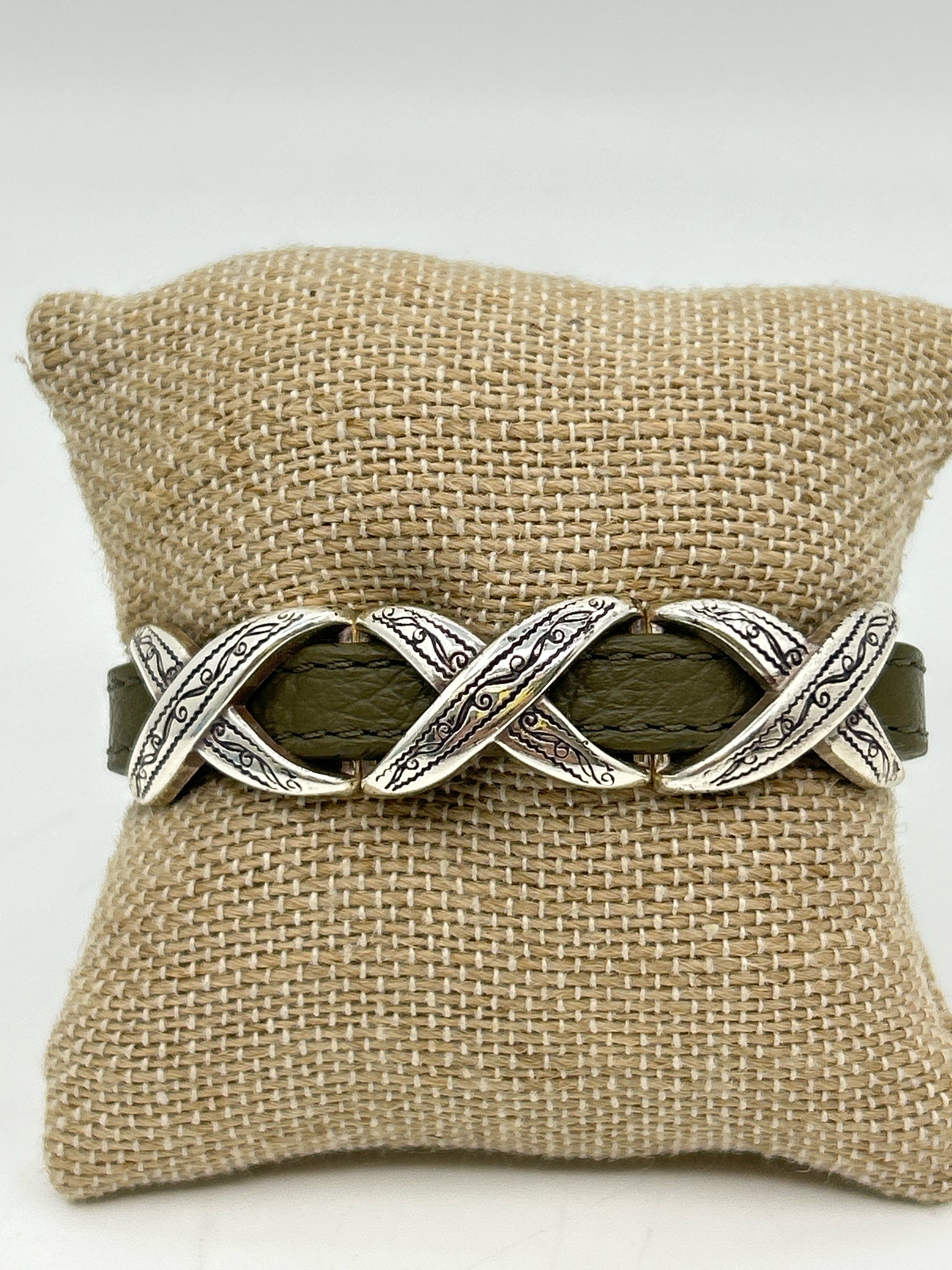 BRIGHTON Olive Green Bracelet