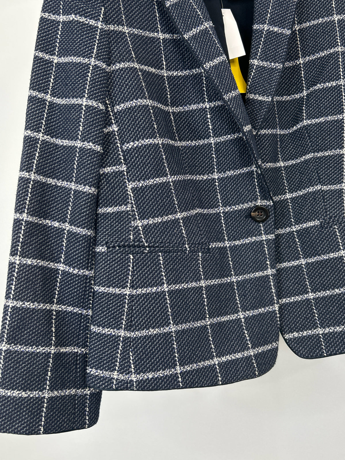 ANN TAYLOR Size 8 blue and white Women Blazer