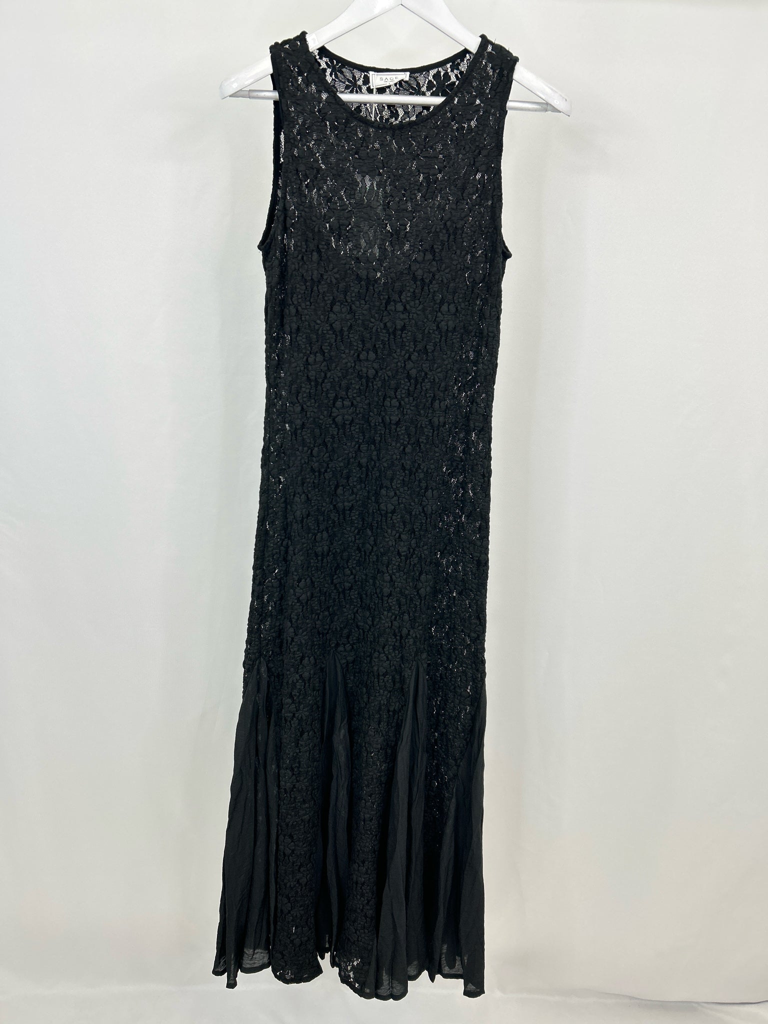 SAGE THE LABEL Size L Black Women 2-Piece w/dress