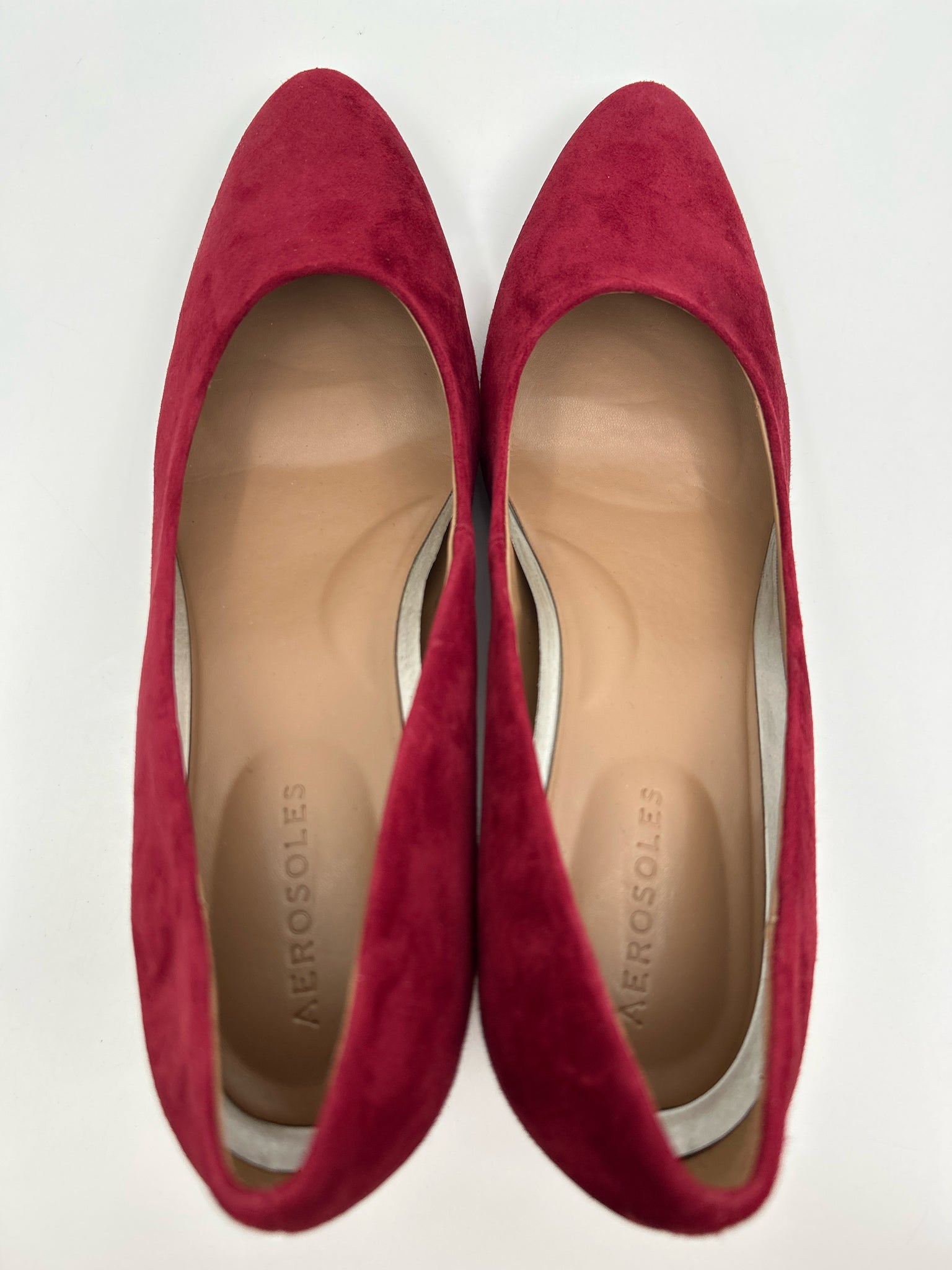 AEROSOLES Size 9.5B Red Women Pumps