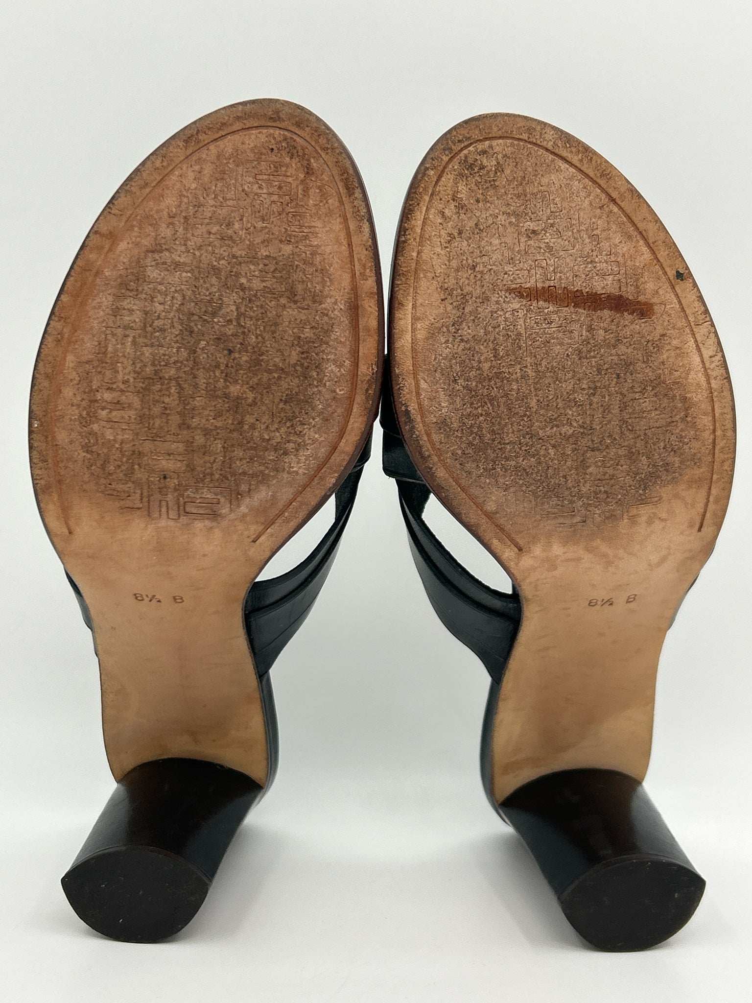 COLE HAAN Size 8.5B Black Women Sandal