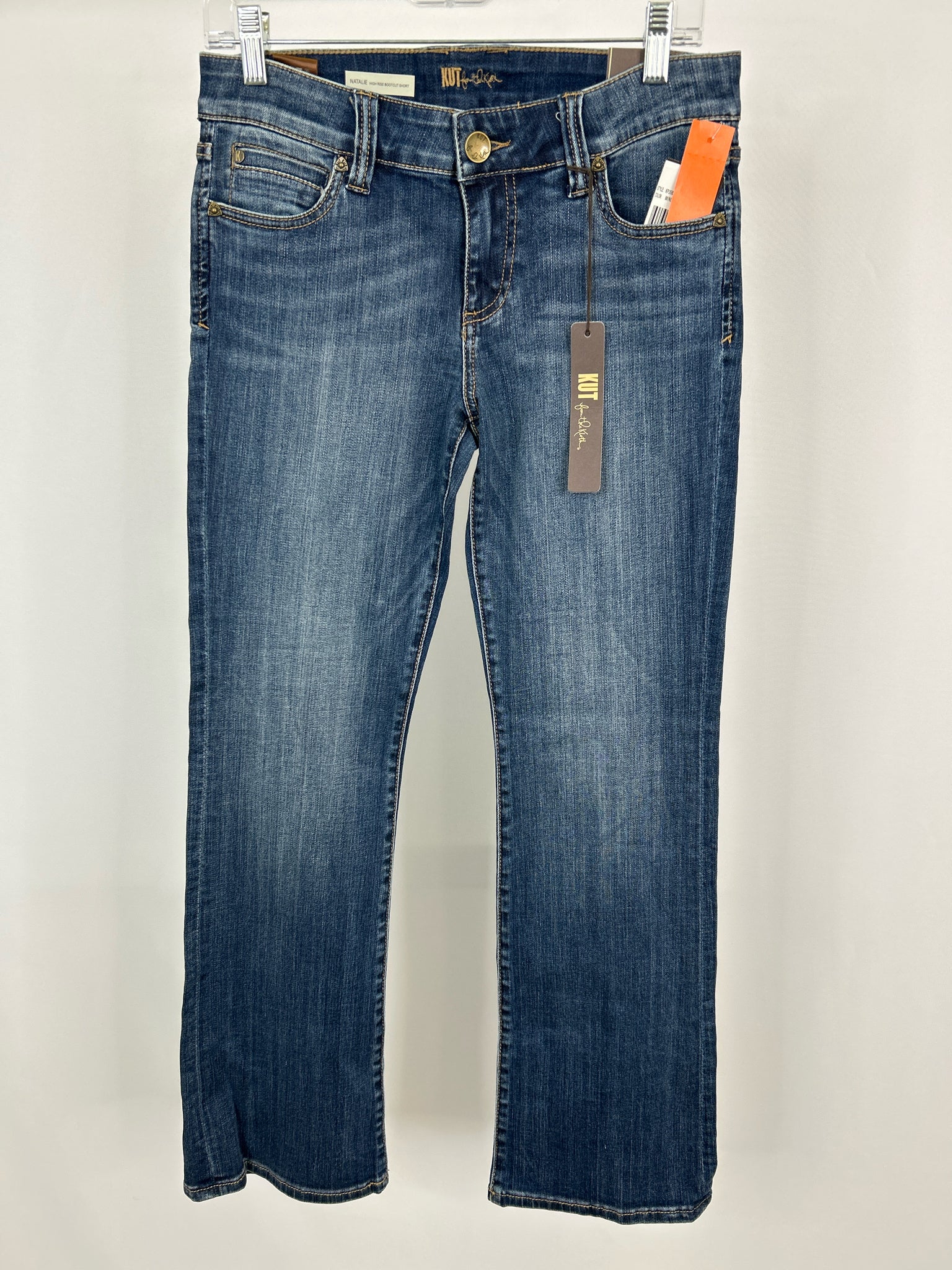 KUT FROM THE KLOTH Size 6S BLUE DENIM Women jeans