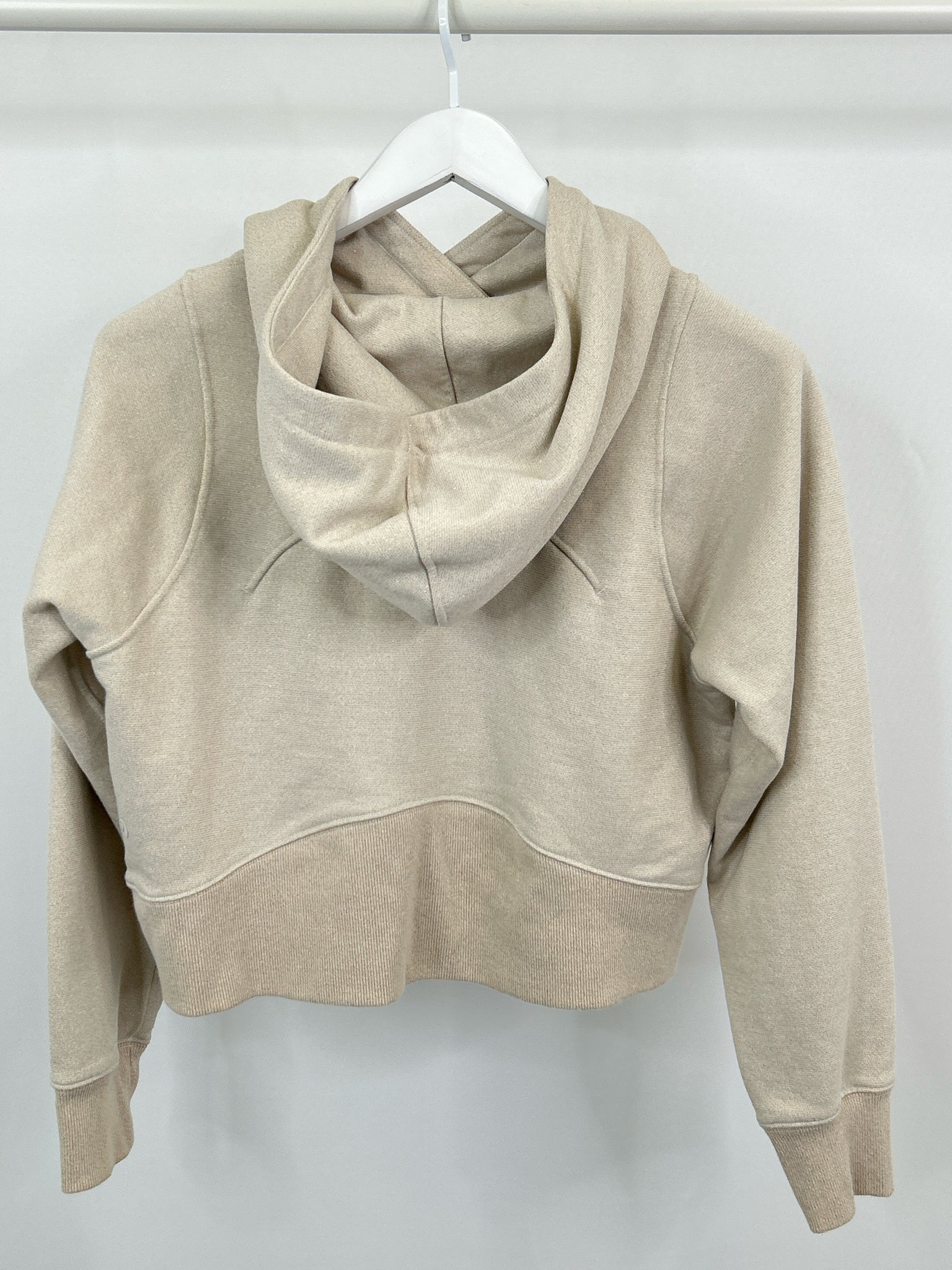 LULULEMON Size 6 BEIGE AND GOLD Women Hoodie