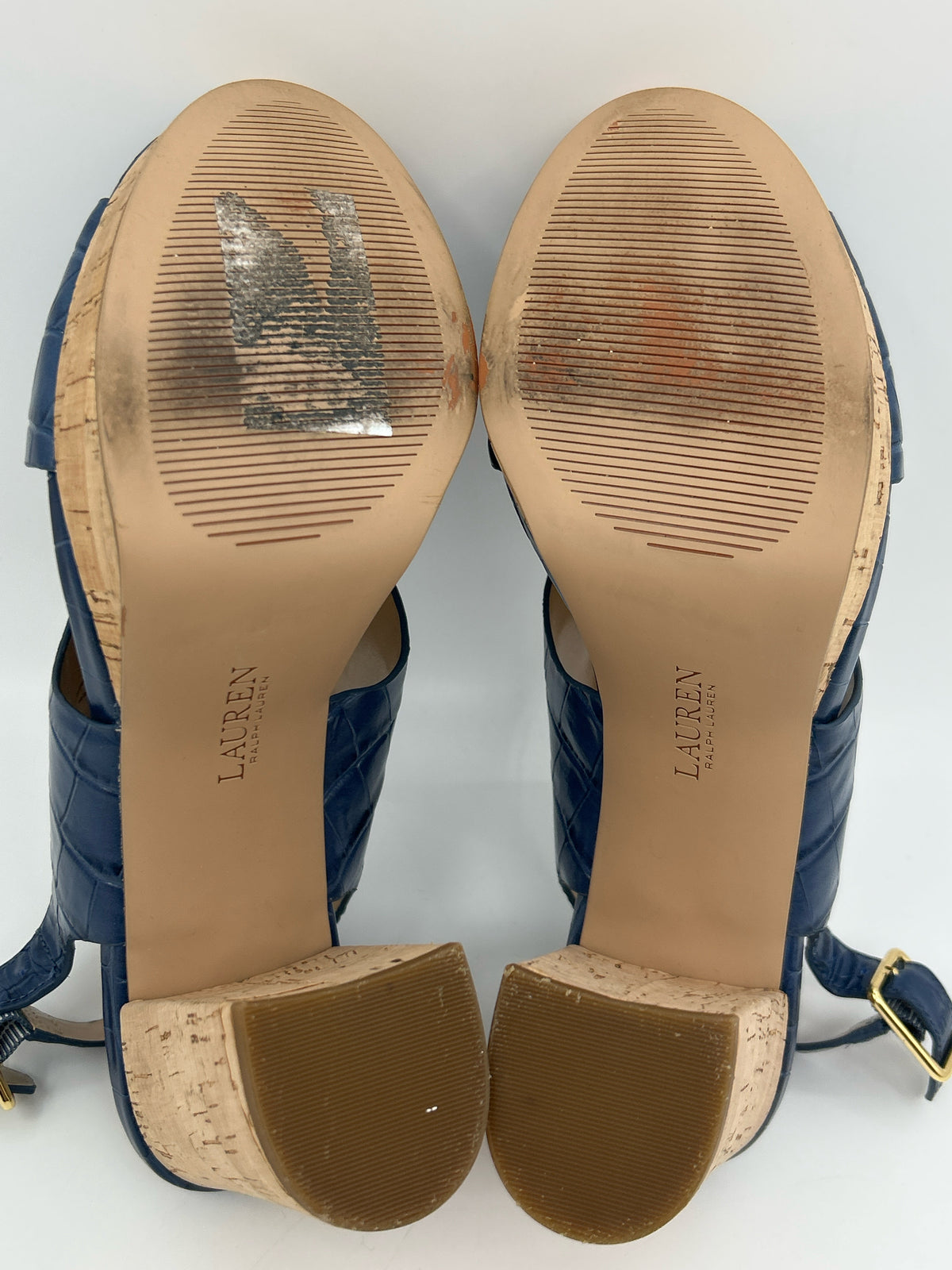 Lauren Ralph Lauren Size 10 Blue Women Sandal