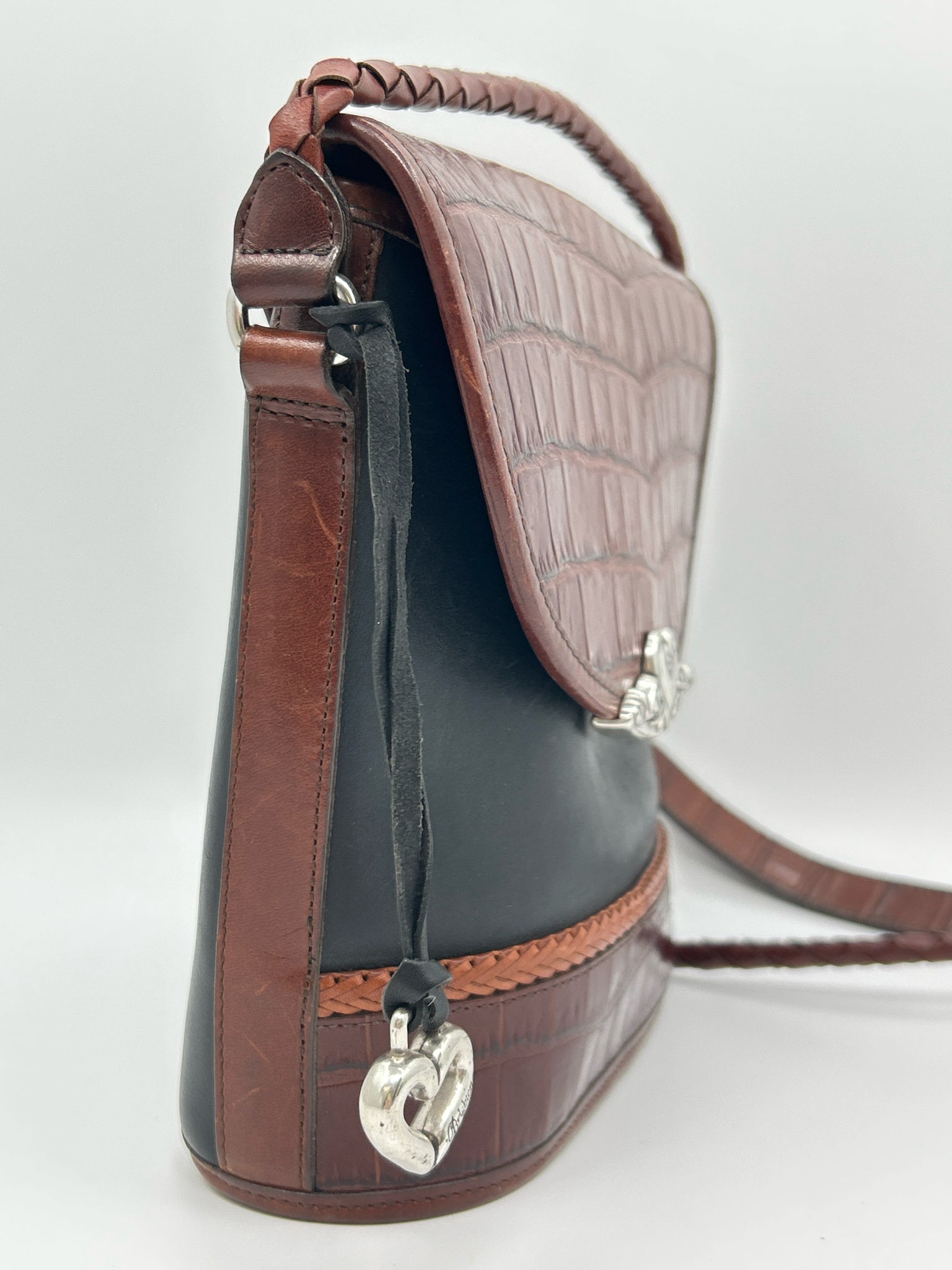 BRIGHTON Black & Brown Women Purse