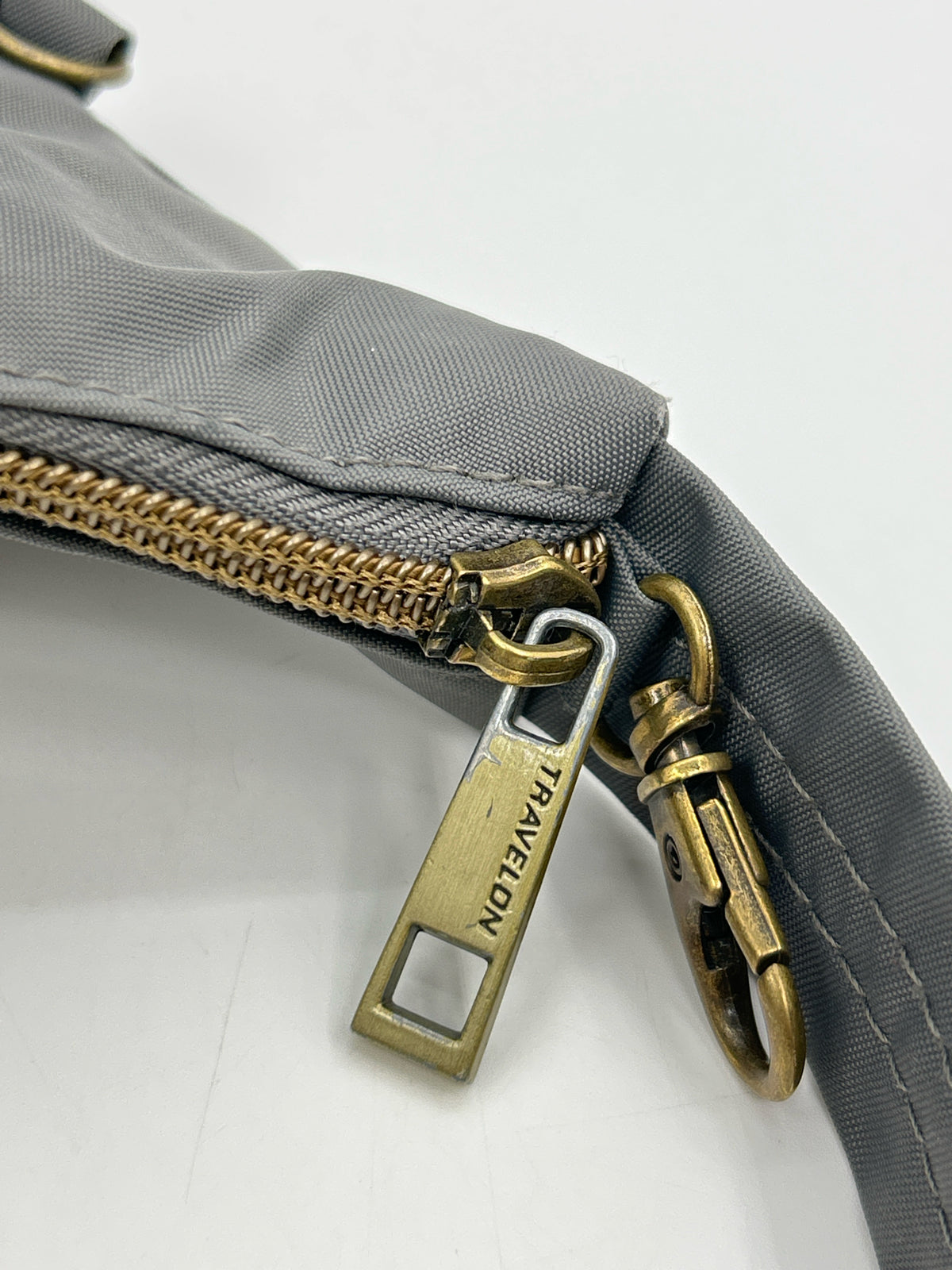 TRAVELON Grey Women Purse