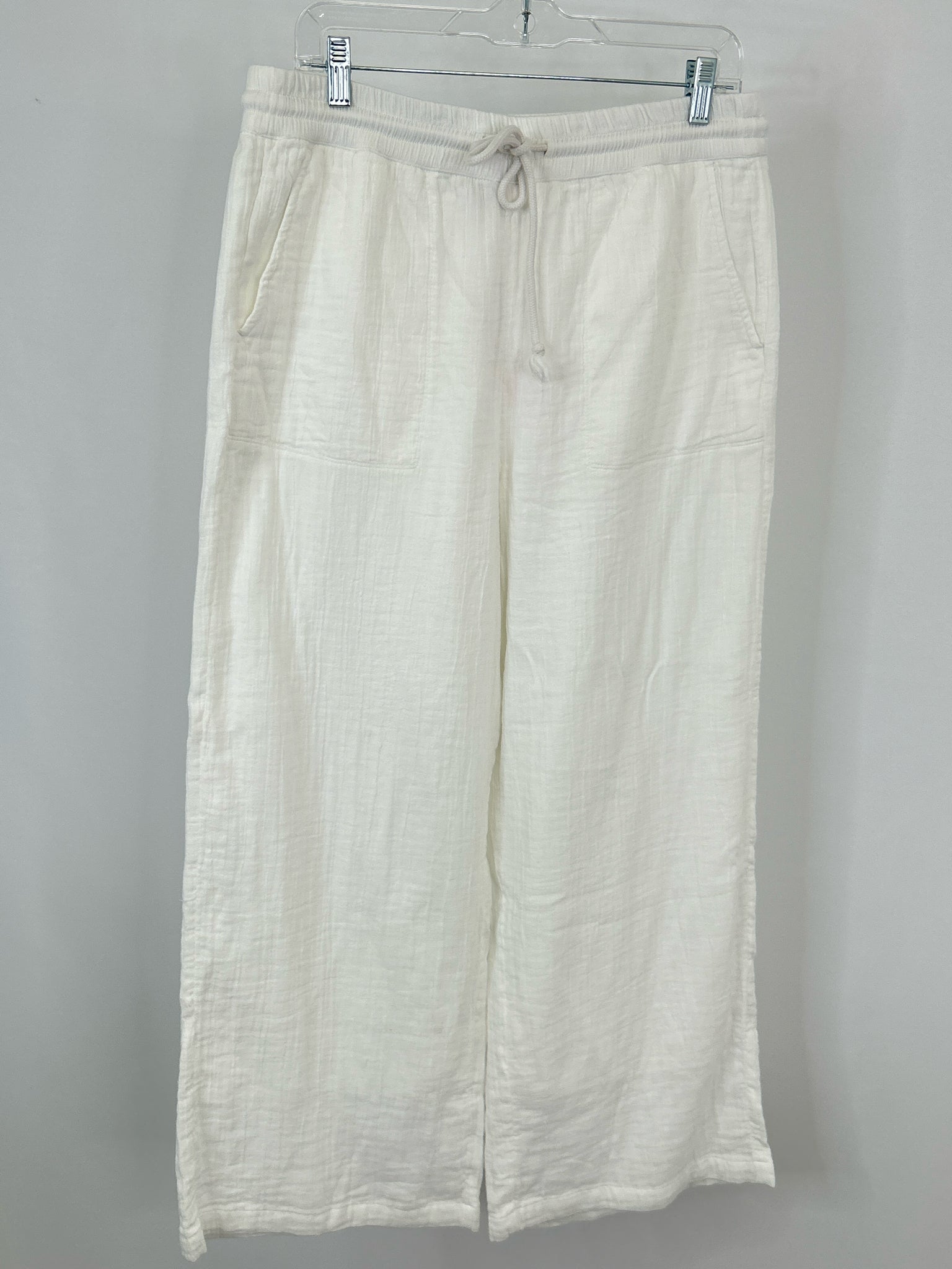 LOFT Size M White Women Pants NWT