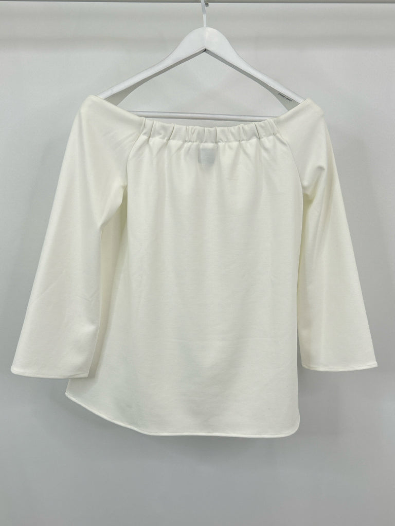 TUCKERNUCK Size M White Blouse