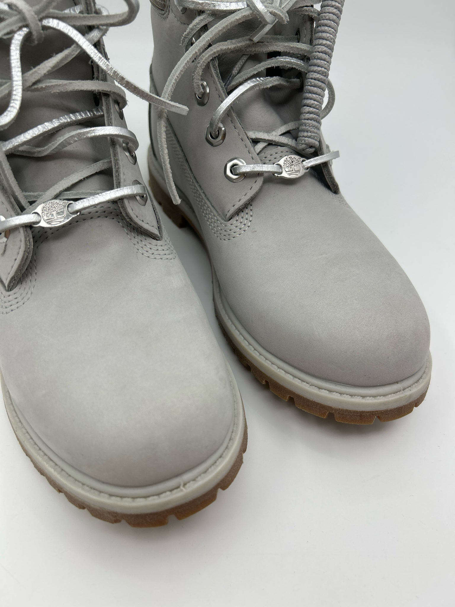 TIMBERLAND Size 9 Grey Women Boots