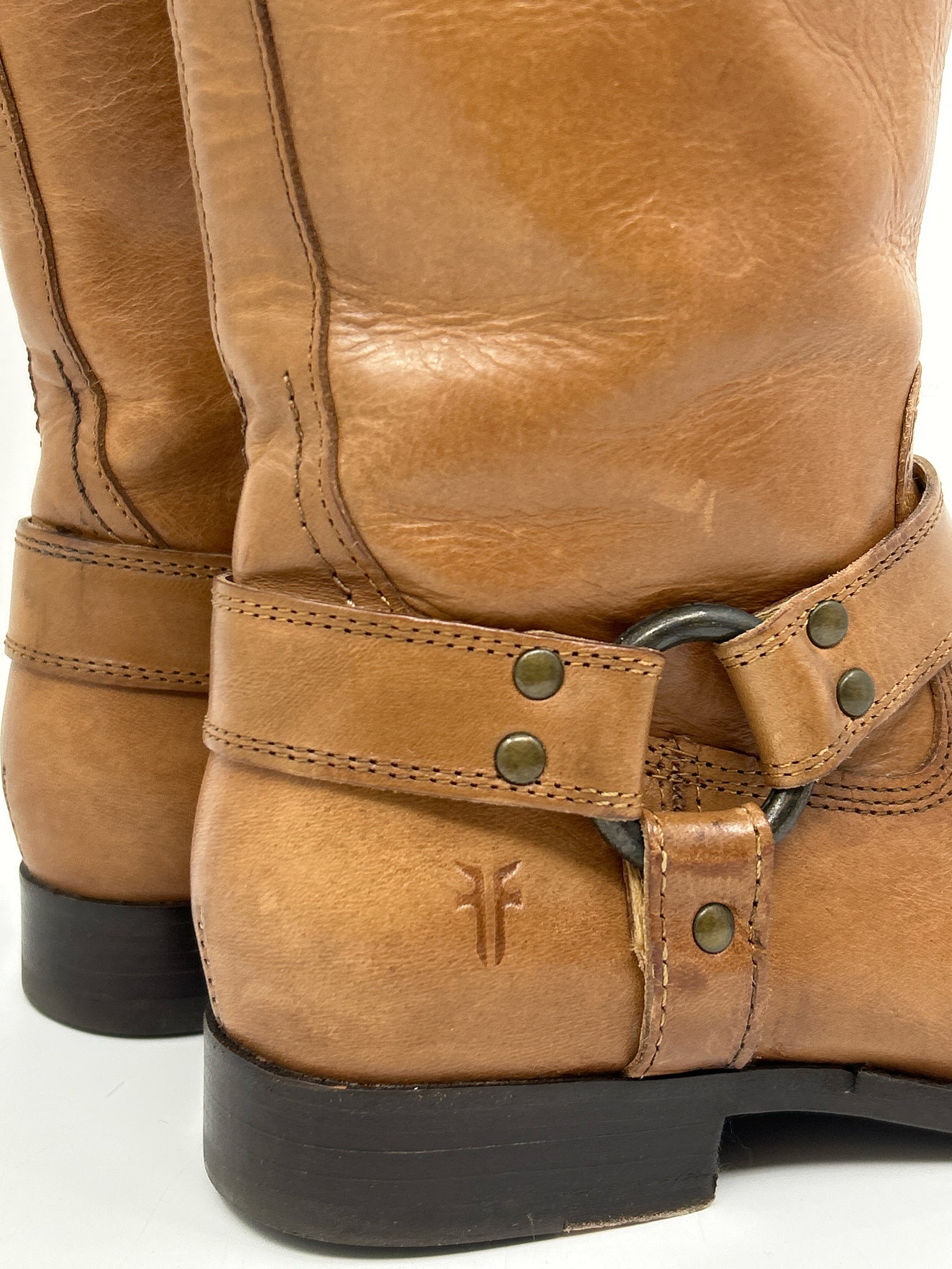 FRYE Size 6.5B Tan Women Boots