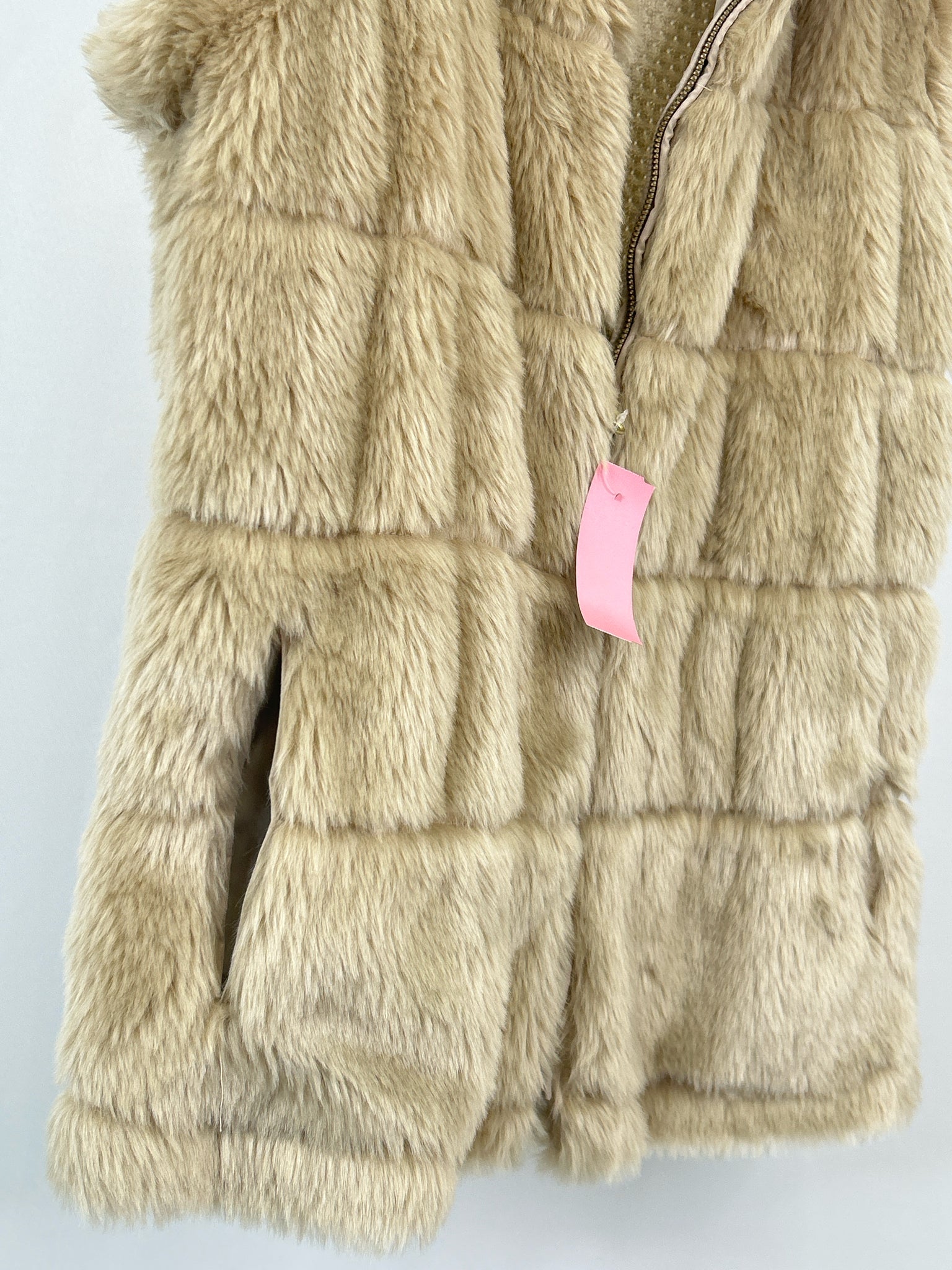 BAGATELLE Size L/XL Beige Women Vest