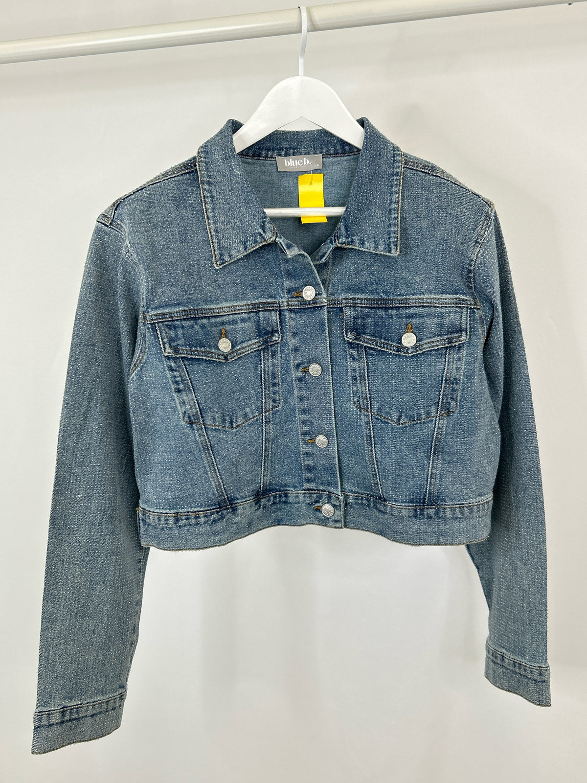 BLUE B Size M DENIM Women Jacket