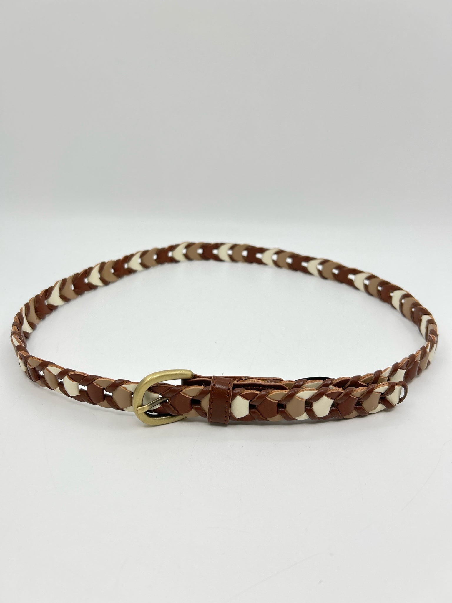 PATRICIA NASH Brown and Tan Belt