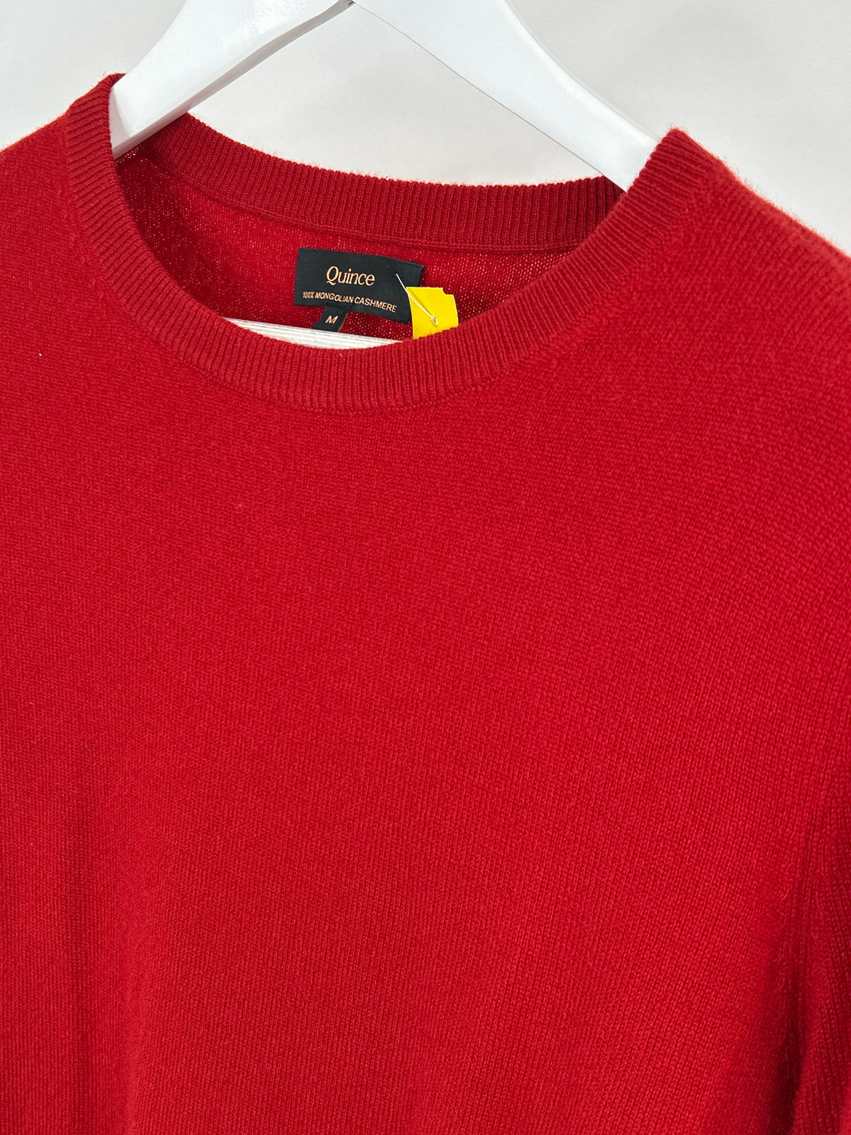 QUINCE Size M Red Women Sweater