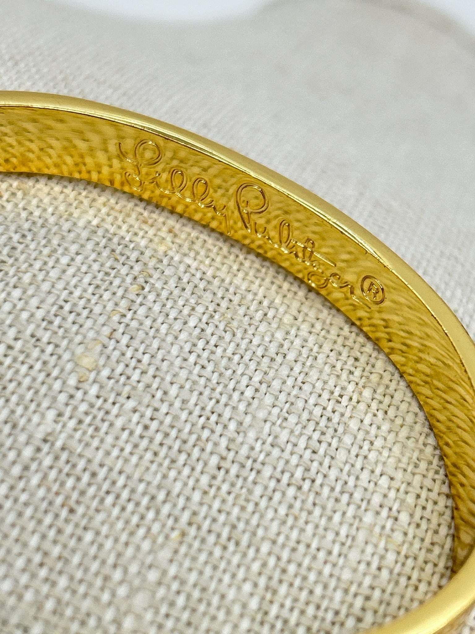 LILLY PULITZER Gold and Blue Bracelet